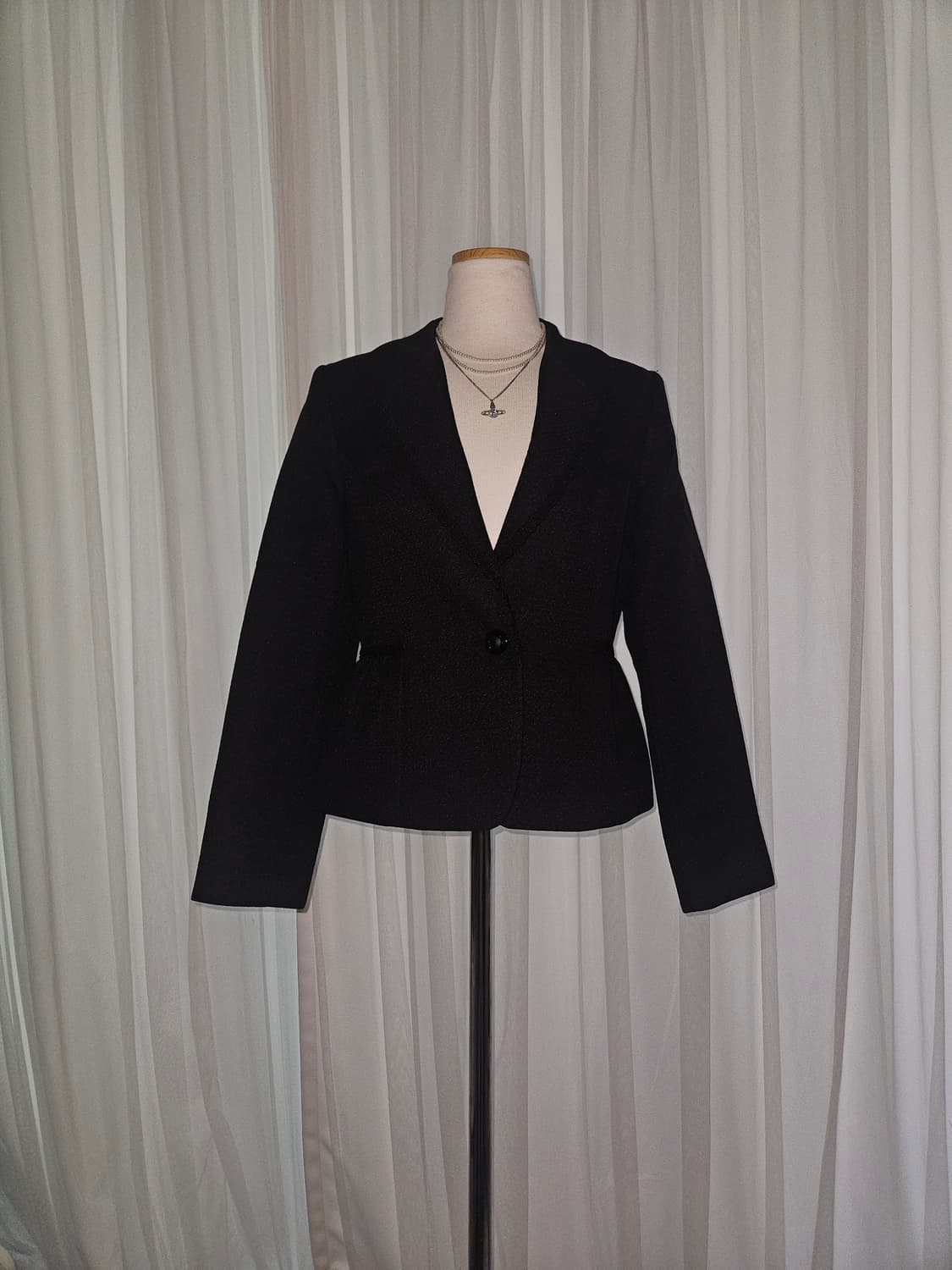 disold 히메 공겜여주 러플 블레이저 상품이미지1