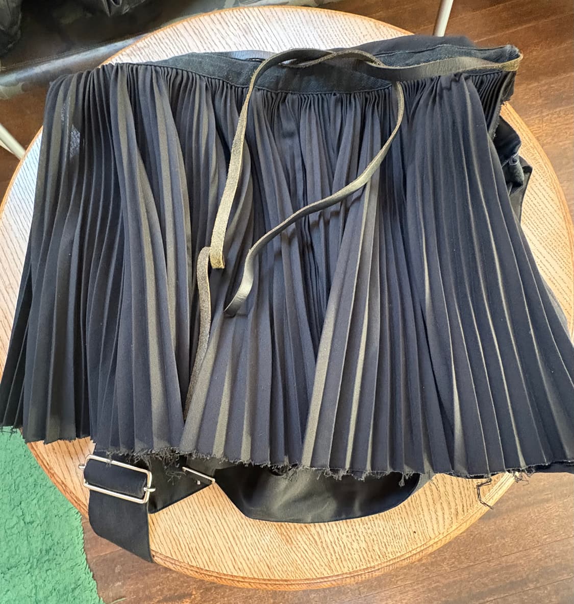 트리코  꼼데 가르송 플리츠 백 상품이미지4