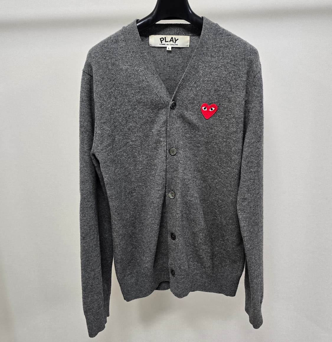 꼼데가르송 가디건 L사이즈 100 판매 상품이미지1