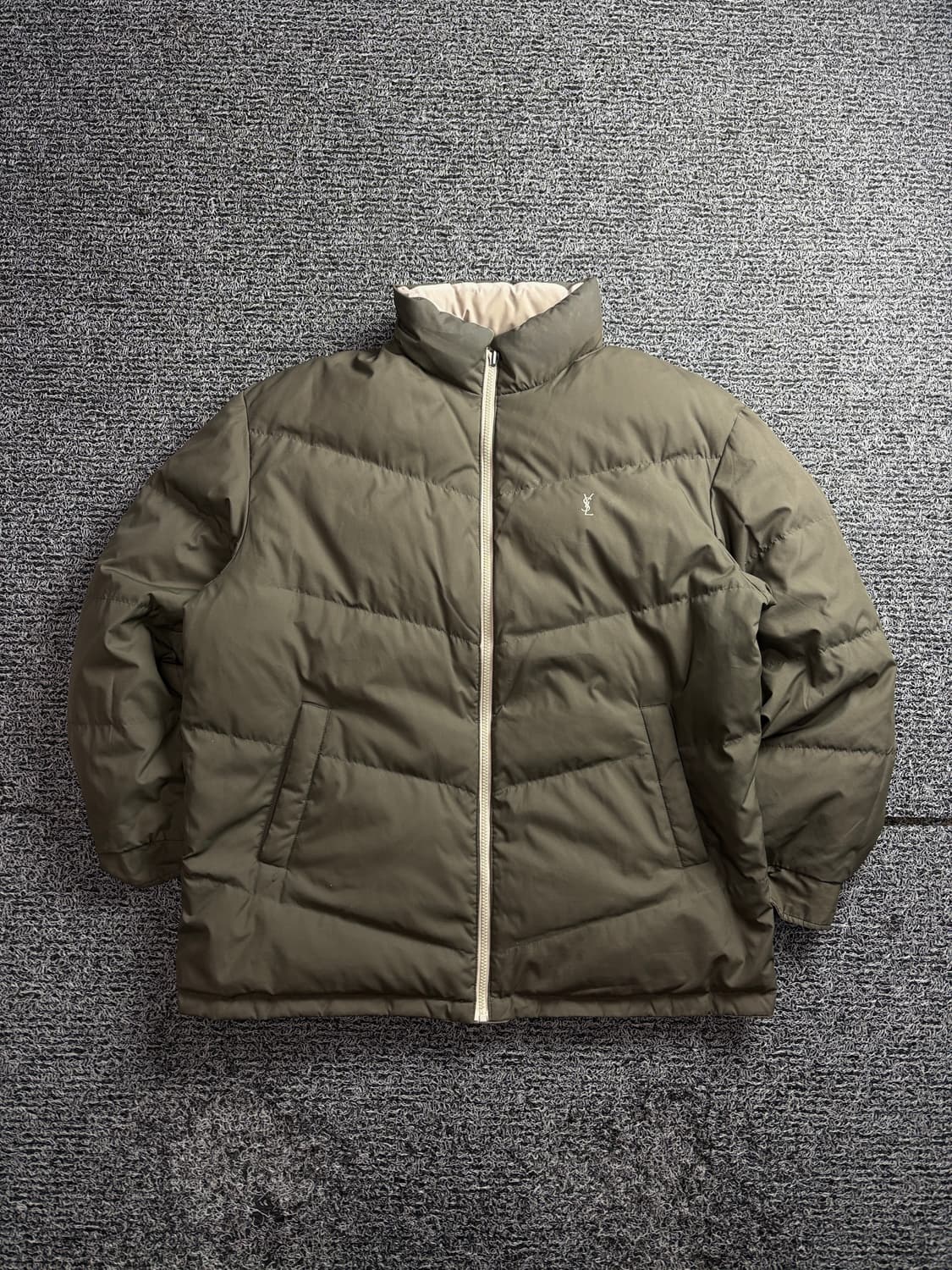 90s YSL 입생로랑 아카이브 리버시블 푸퍼 패딩 2703 상품이미지4