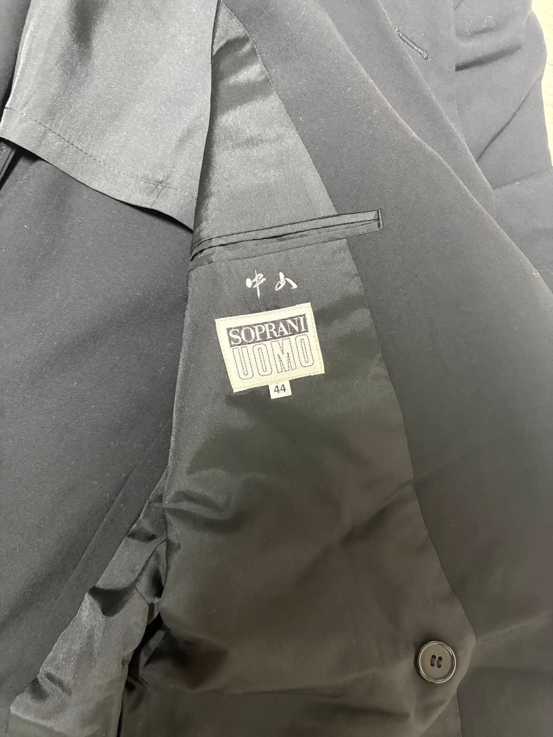 SOPRANI UOMO 클래식 블랙 더블 수트 셋업 이탈리아 감성의 클 상품이미지3