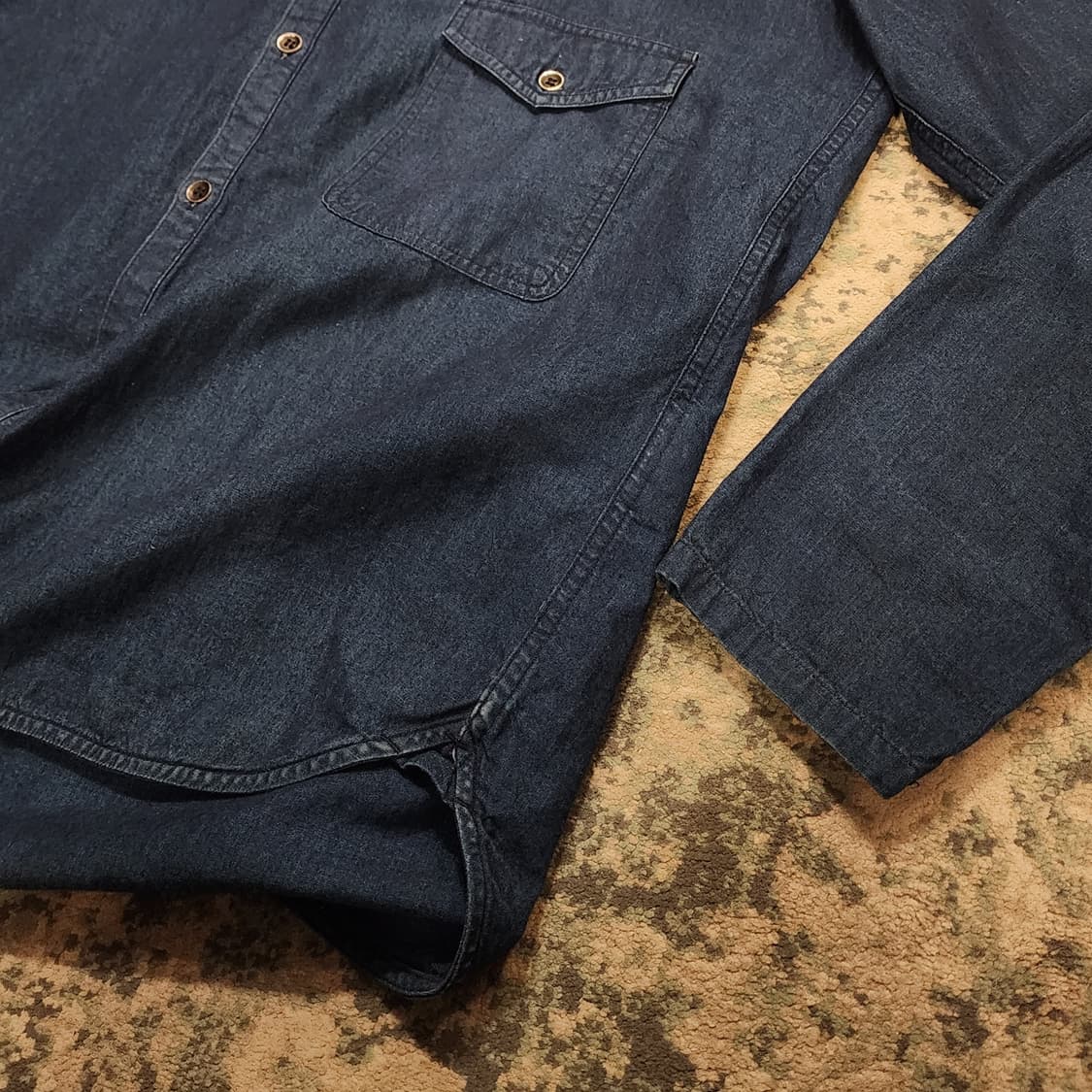 오디너리 핏츠  논카라 셔츠 상품이미지4