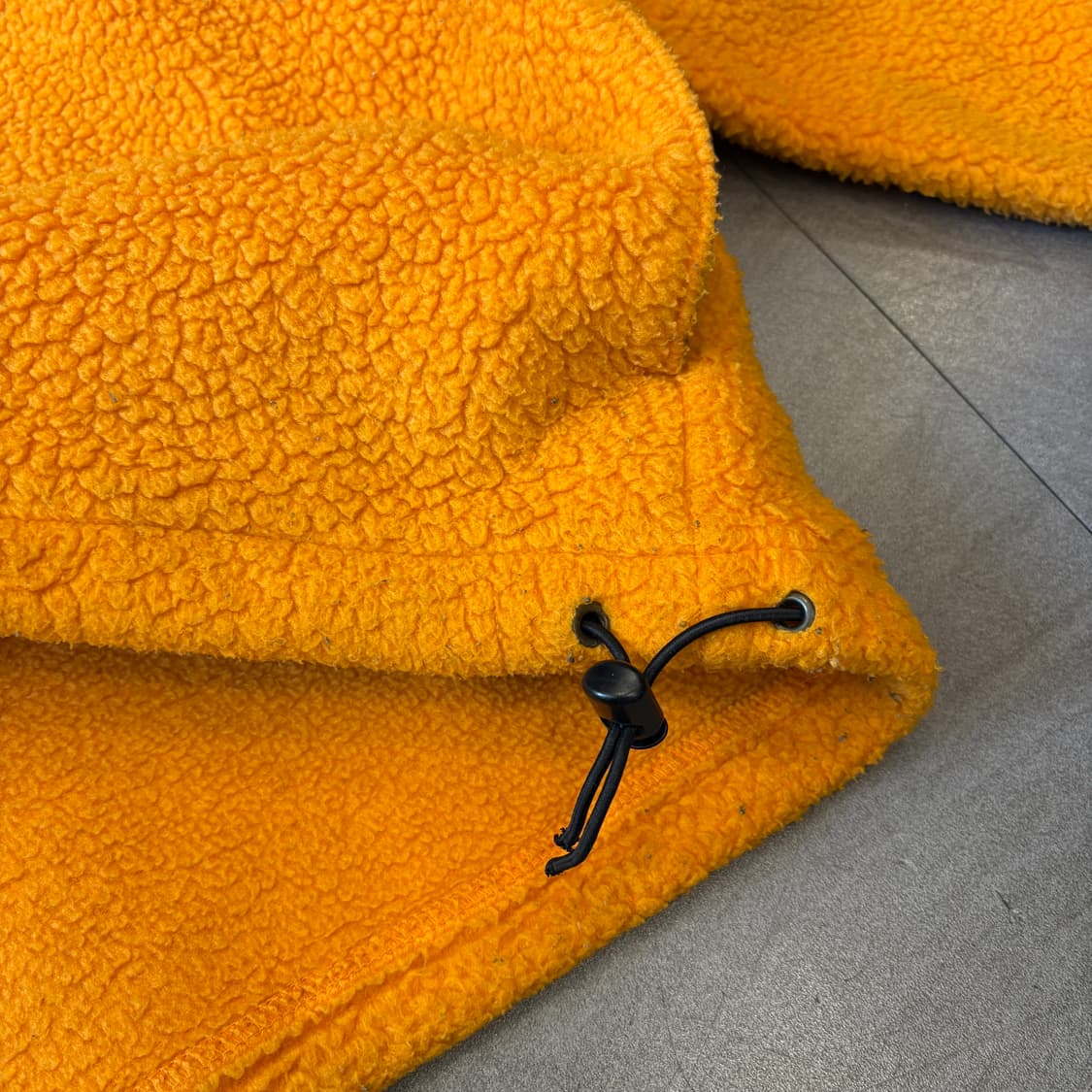 90s  L.L.bean 90년대 생산 엘엘빈 오렌지 플리스 자켓  상품이미지8