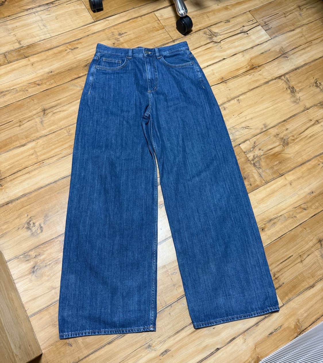 코스 릴랙스드 와이드 레그 진 데님 팬츠 바지 상품이미지7