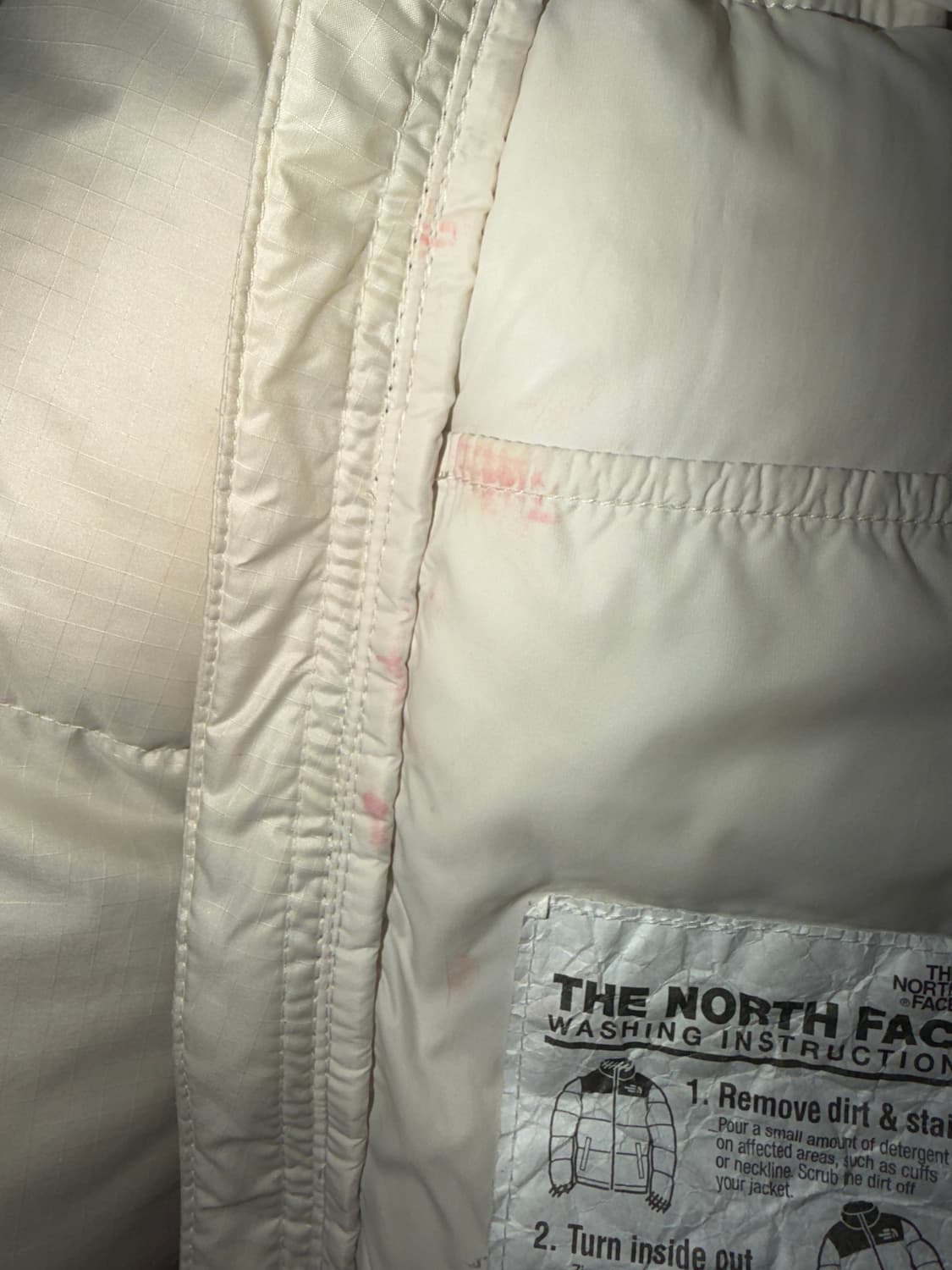 (W) 노스페이스 화이트 라벨 노벨티 눕시 다운 자켓 크림 상품이미지5