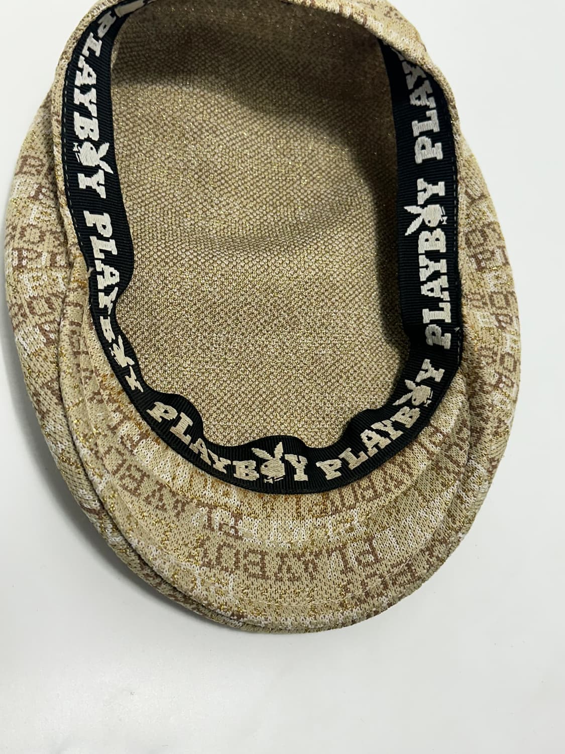 플레이보이 로고 패턴 헌팅캡 (일본판) 일본빈티지 상품이미지8