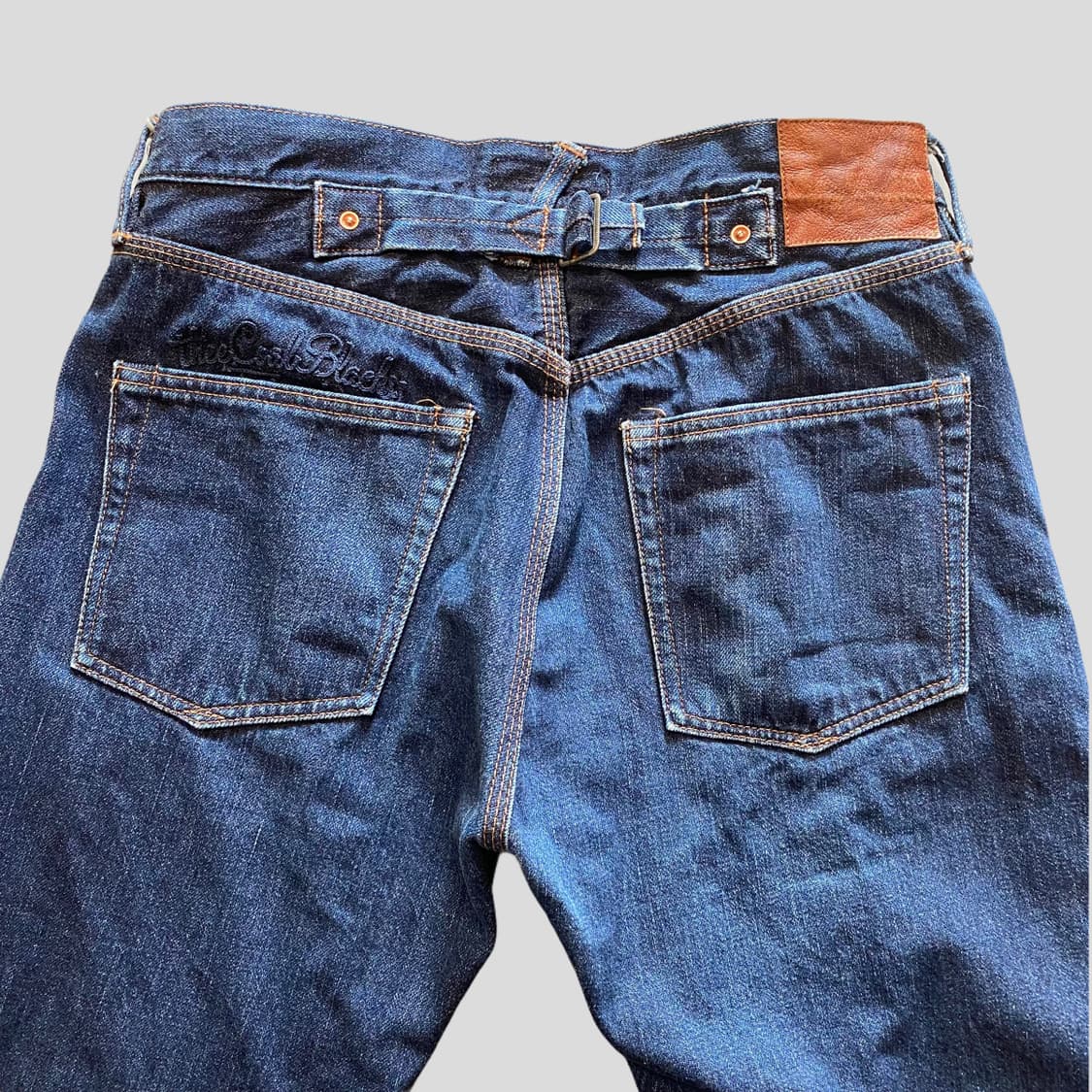 (S)COAL BLACK 신치백 셀비지 데님청바지 상품이미지6