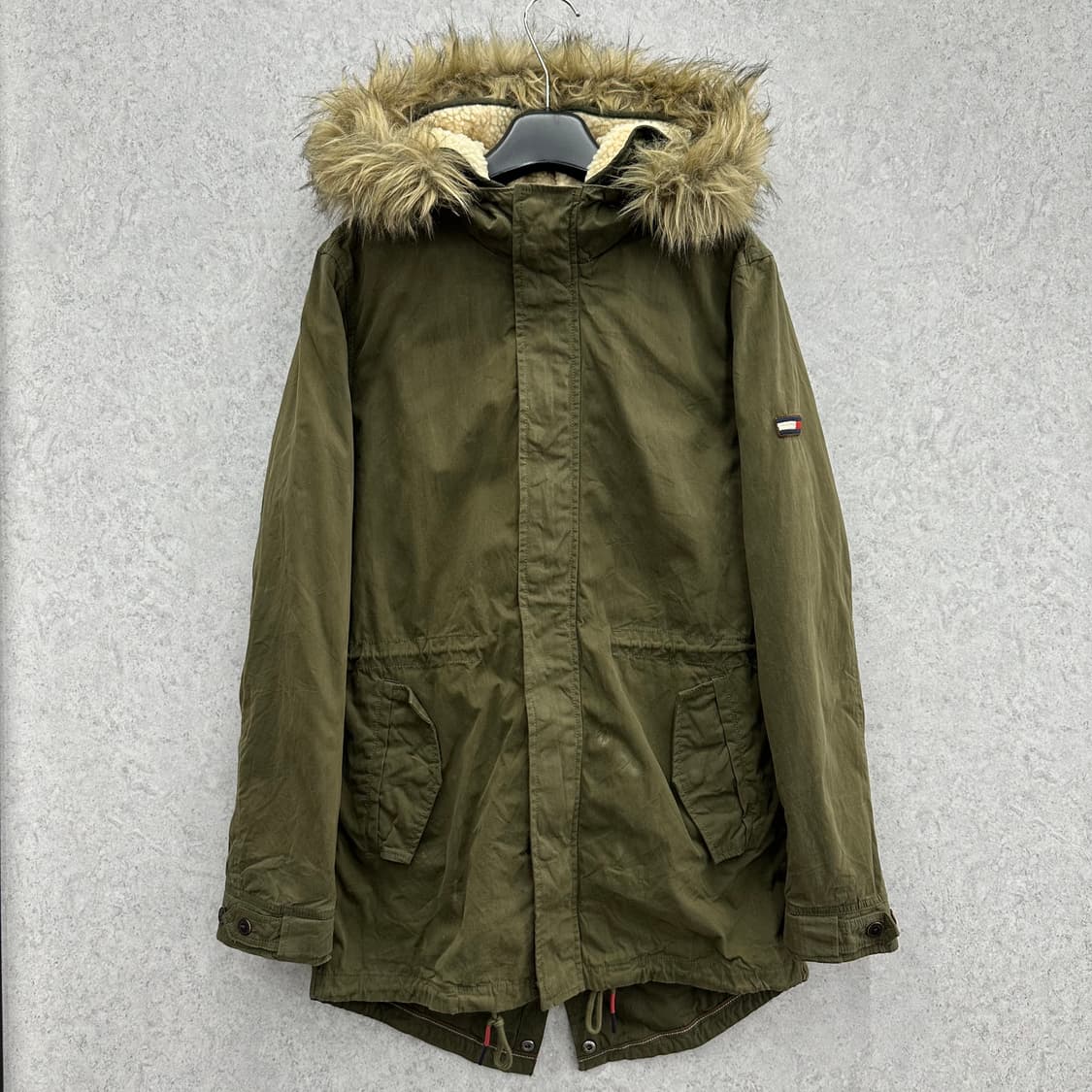 95 타미힐피거 남자 내피포함 야상 점퍼 상품이미지1