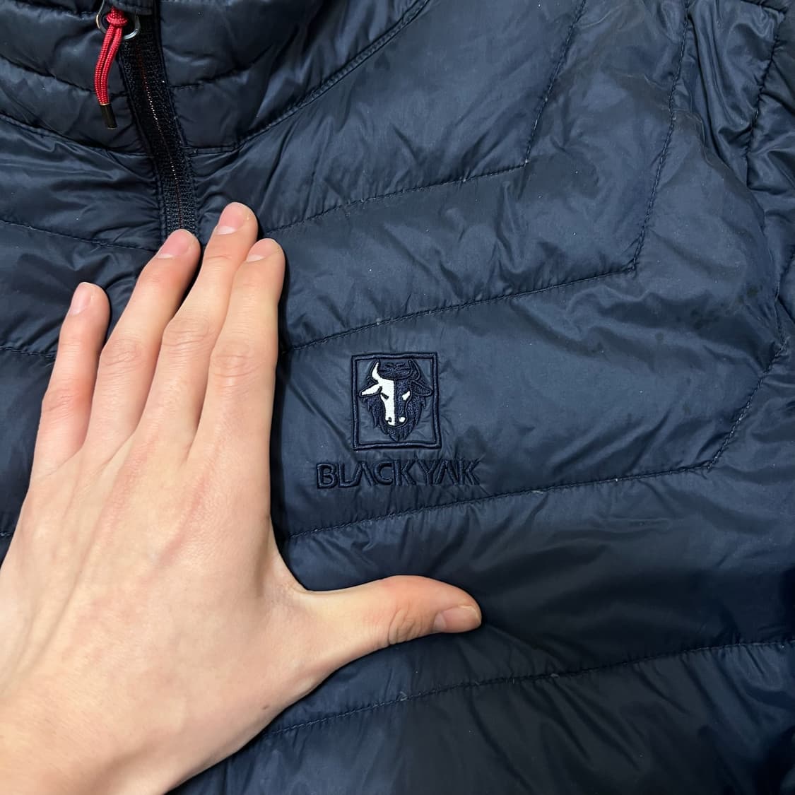 블랙야크 남성 구스다운 경량패딩 L/100  상품이미지4