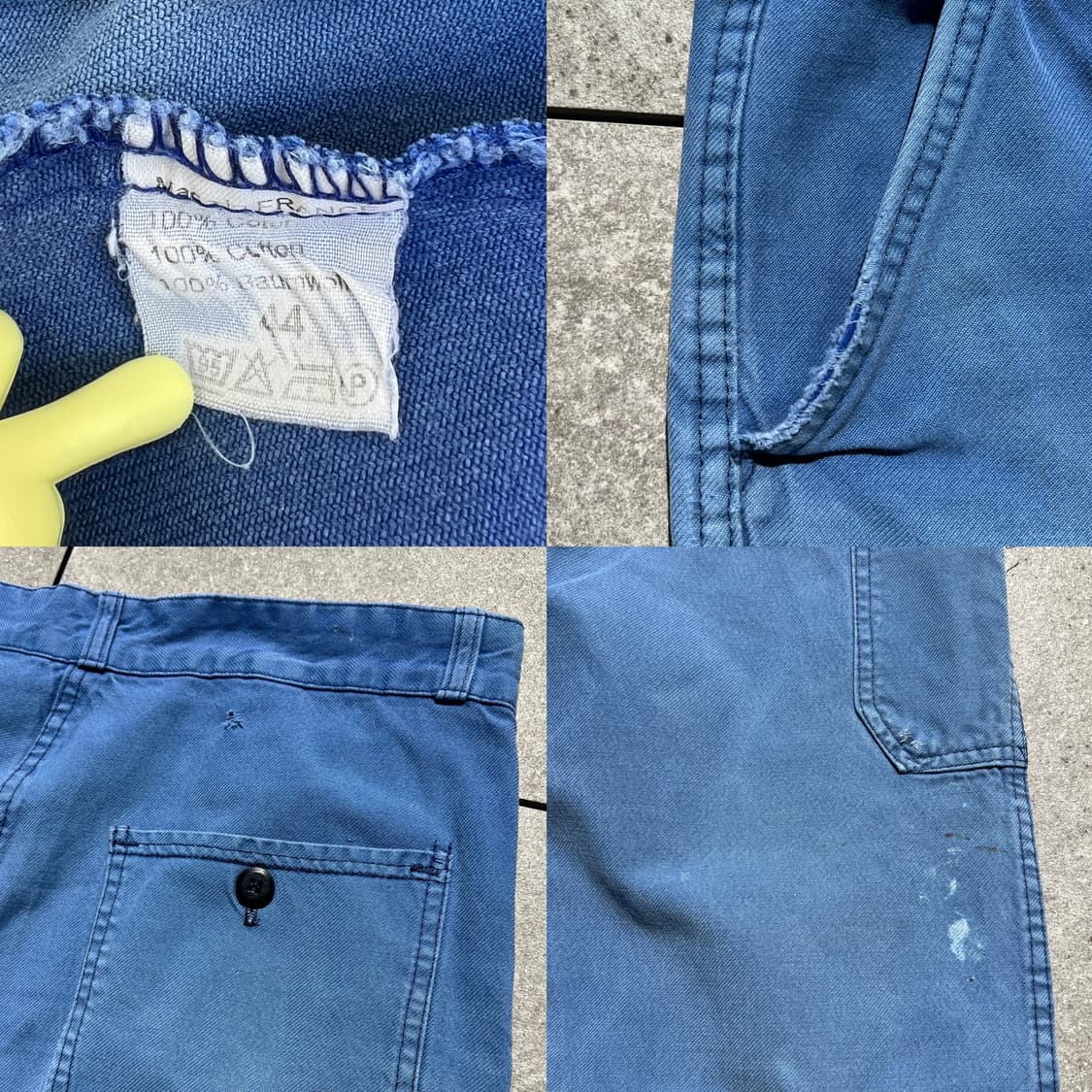 70s French Work Pants size44 상품이미지3