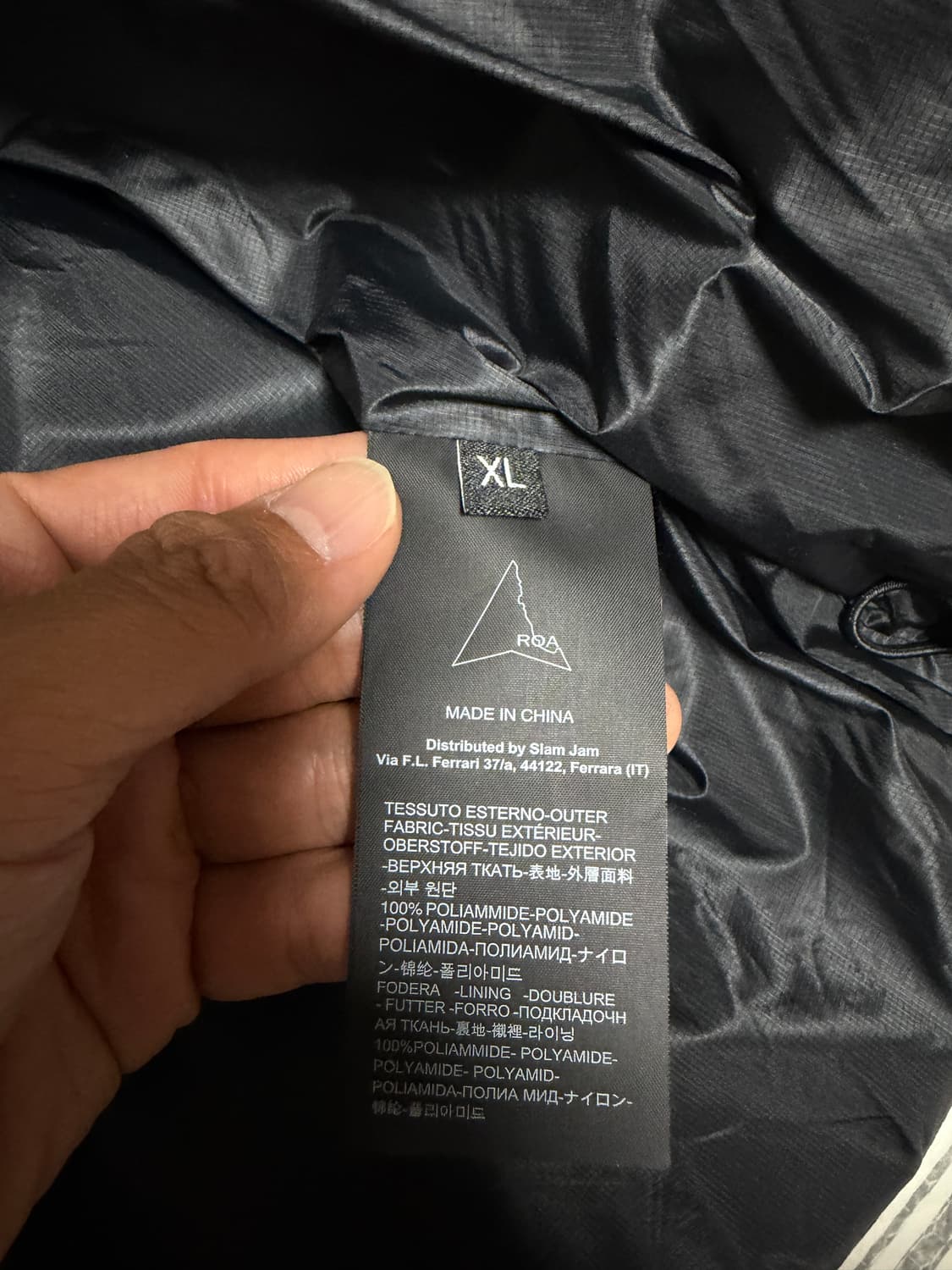 ROA 24FW HEAVY DOWN JACKET (ASPHALT) XL 상품이미지3