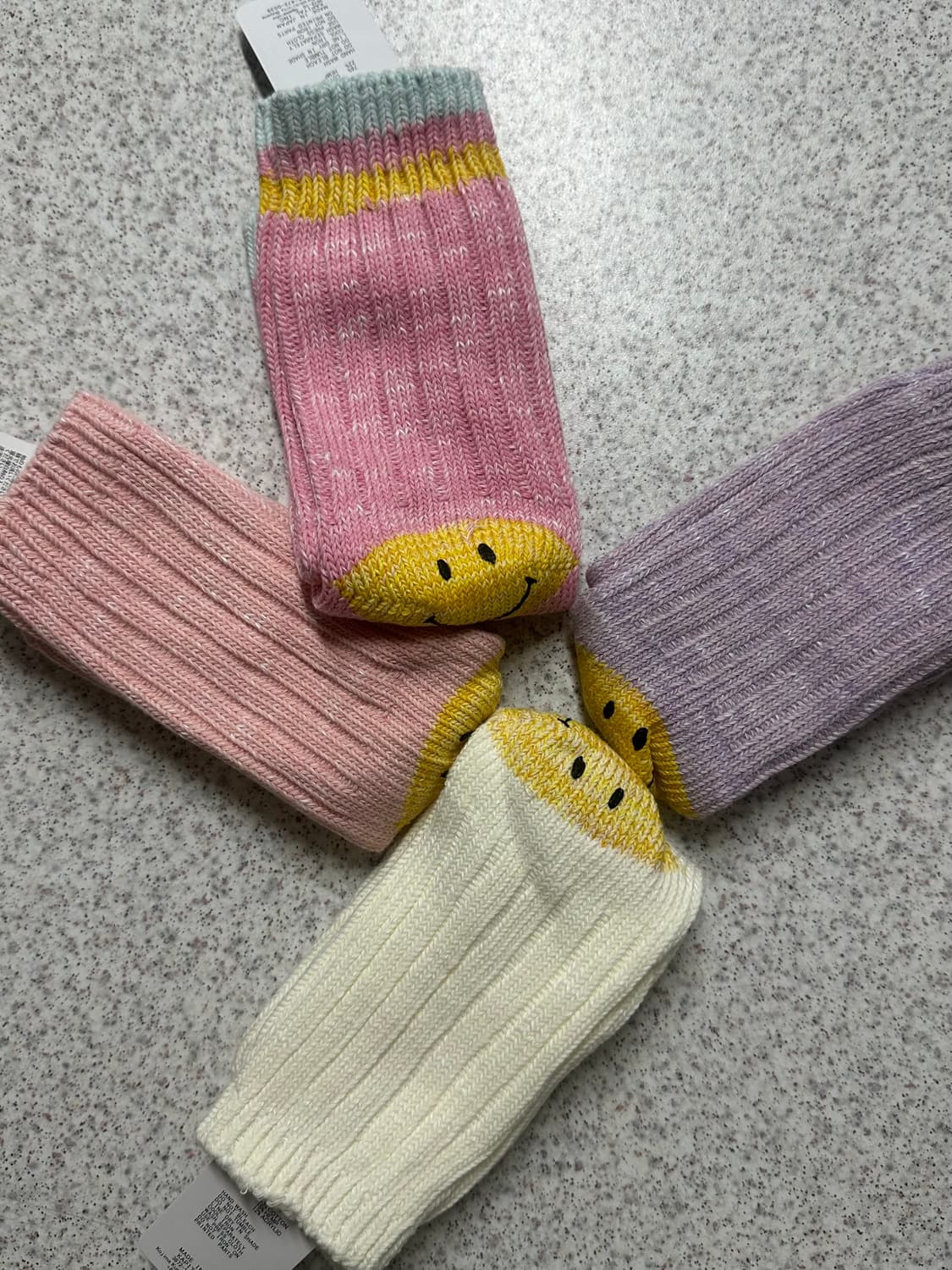 (새상품) Kapital 60 Yarns 캐피탈 레인보우 힐홀드 양말 상품이미지2