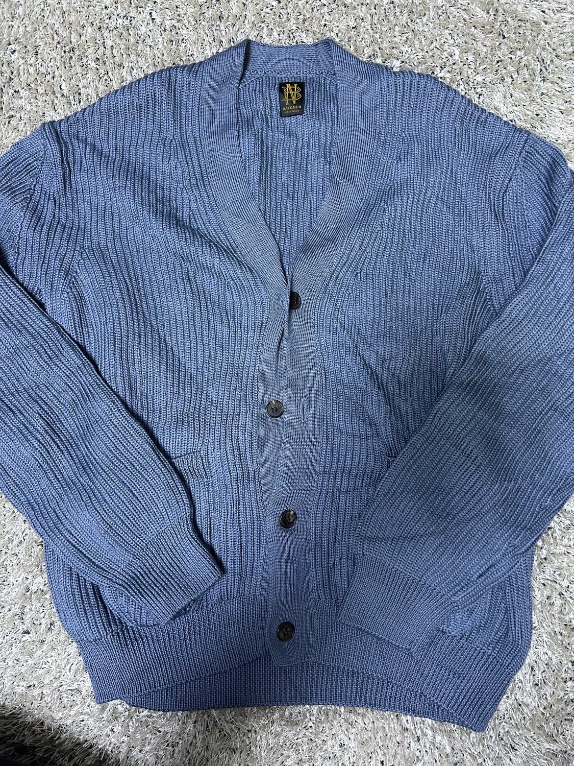 일제 울 BATONER 가디건 사이즈 105 상품이미지1