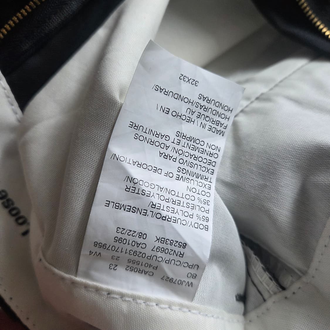 디키즈 더블니 블랙 32x32 상품이미지2