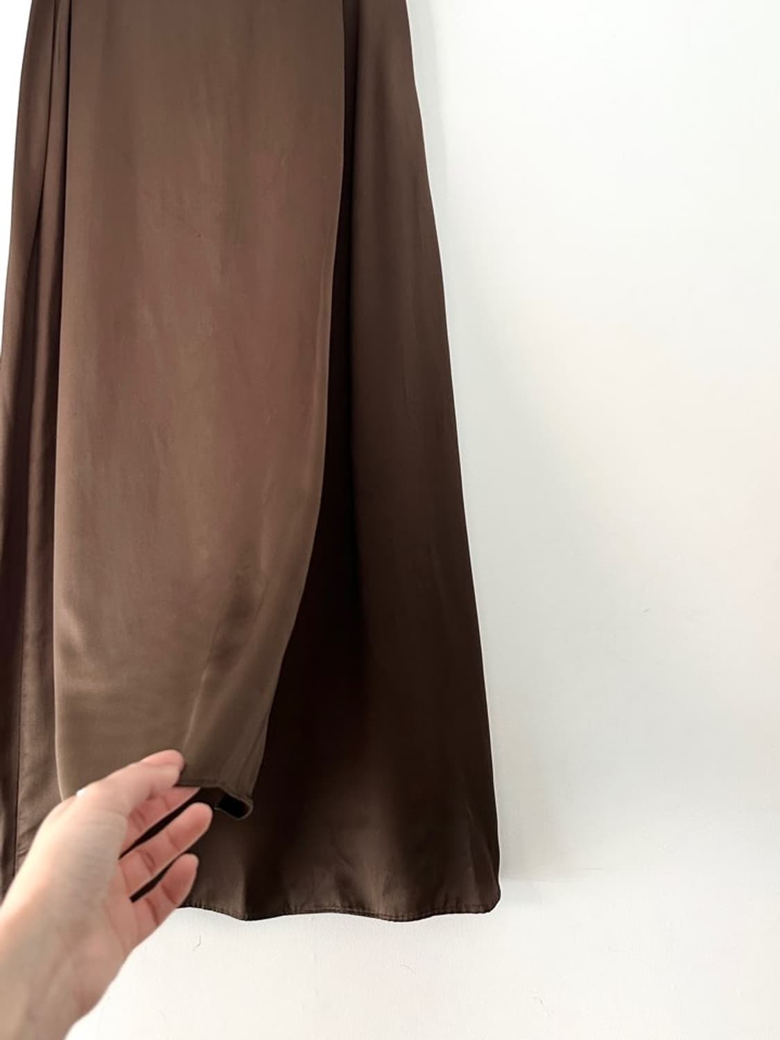 MASSIMO DUTTI silk half layer skirt 상품이미지2