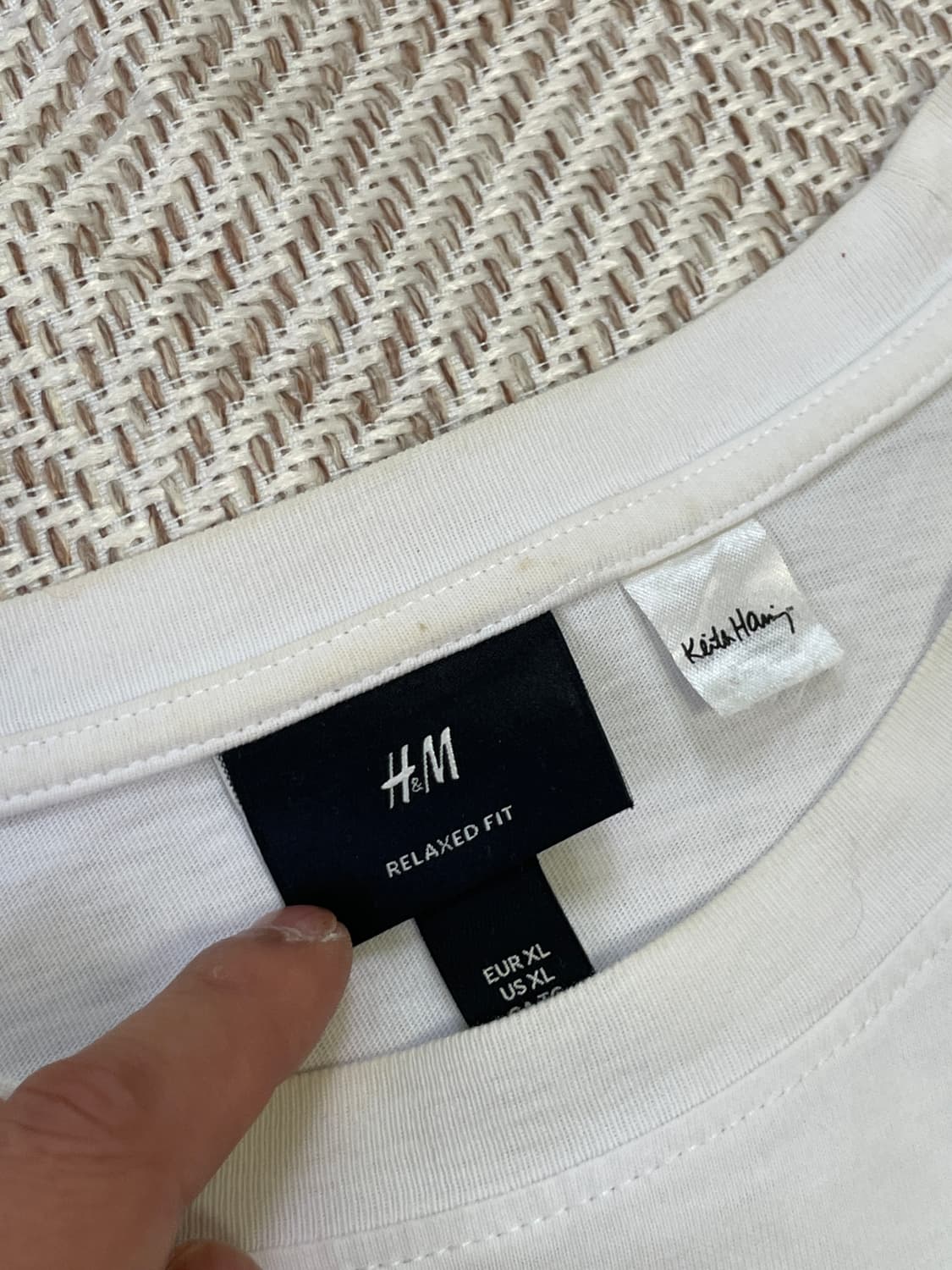 H&M × 키스 해링 그래픽 롱슬리브 티셔츠 J03093 상품이미지4