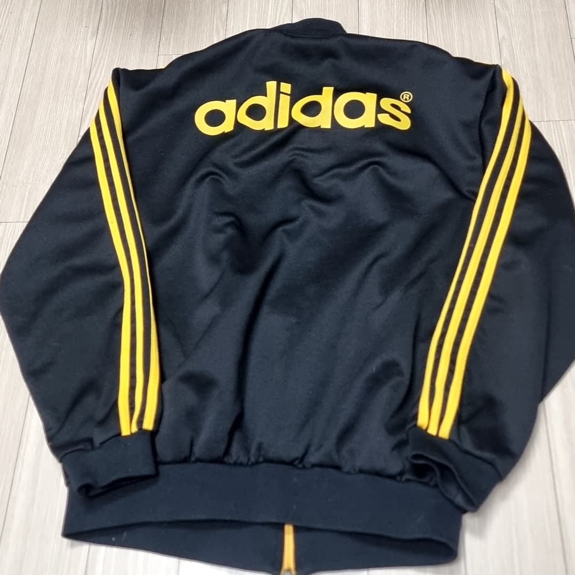 아디다스 검정/노랑 트랙탑(105) 상품이미지7