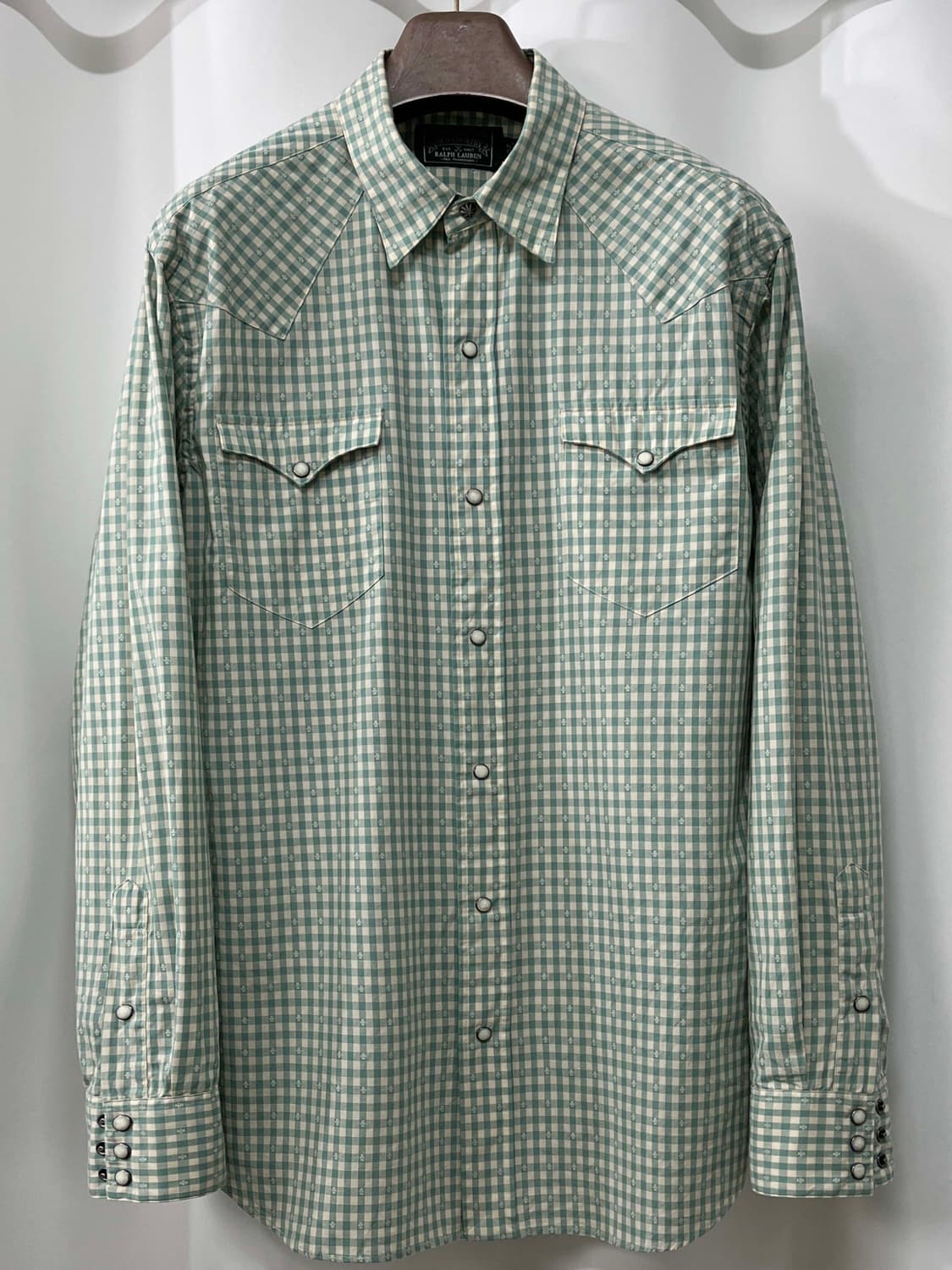 폴로 컨트리 콘초 플레이드 도비 베터코튼 사우스 웨스턴 셔츠 상품이미지1