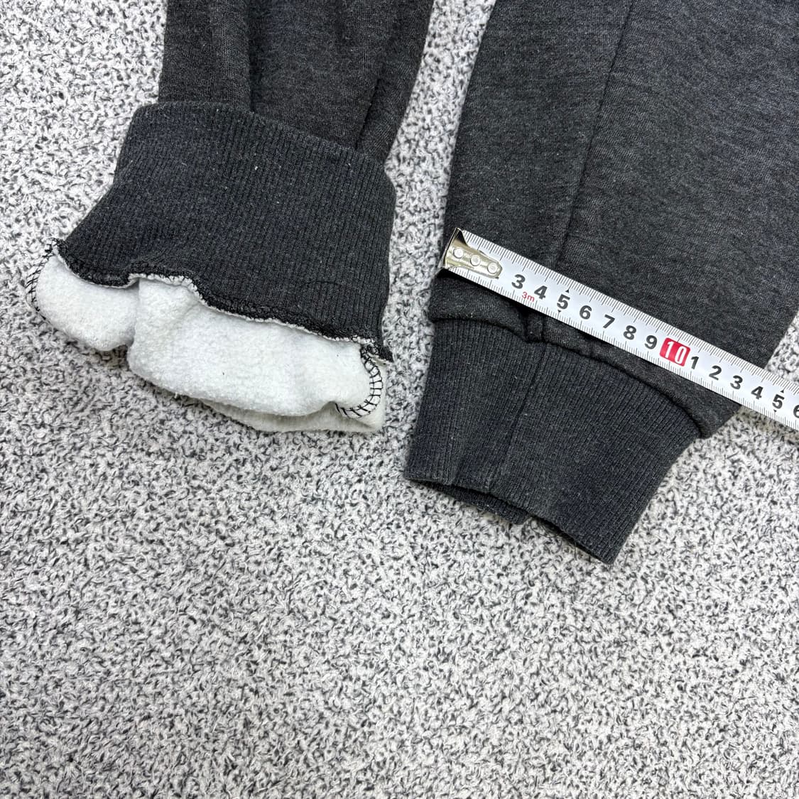 XL S로고 여성 기모 조거 바지 팬츠0317J 상품이미지8