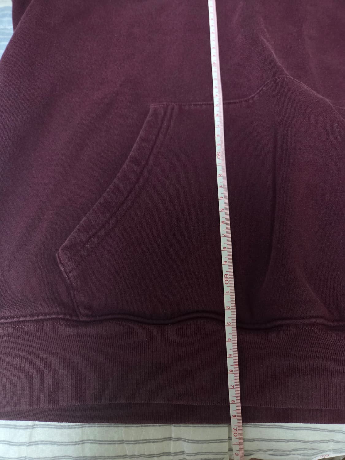 갭 대대장 버건디 후드티 상품이미지4