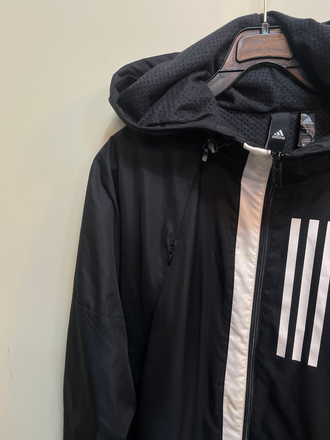 아디다스 바람막이 블랙 상품이미지3