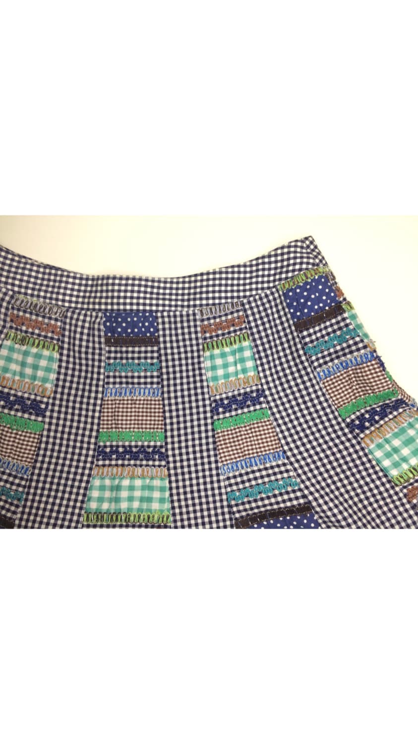 Ne-net 네넷냐 믹스 패치워크 스커트 상품이미지7