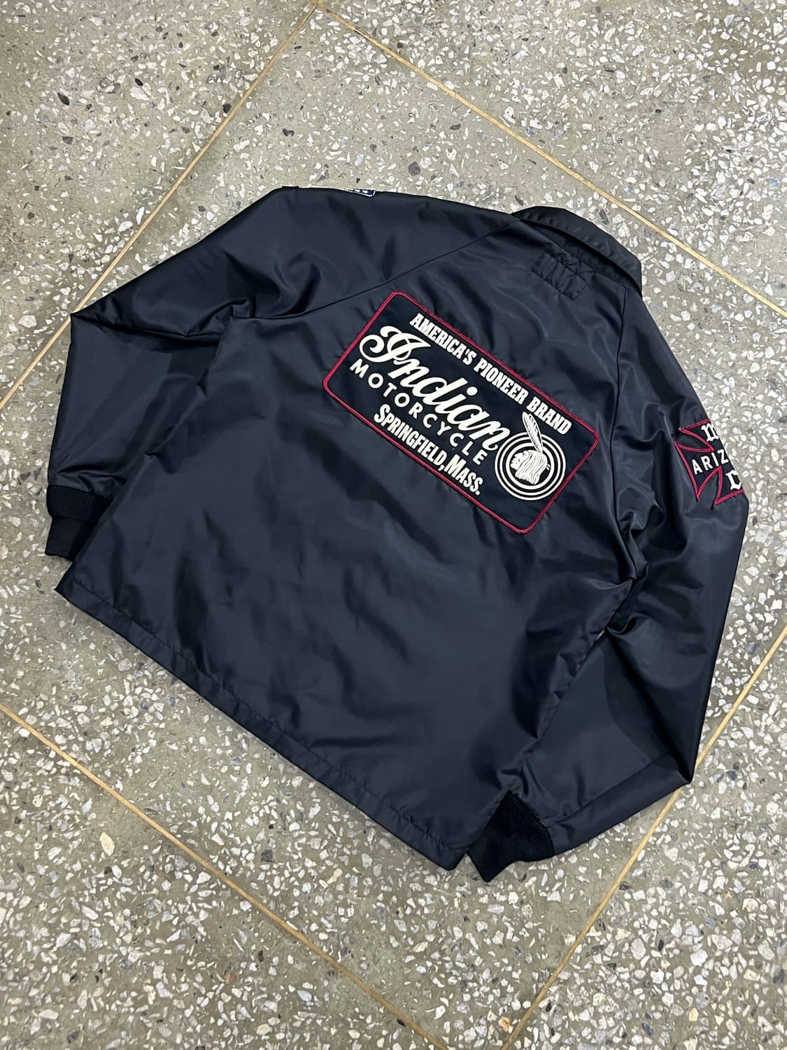 Indian Motercycles Nylon Racing Jacket 상품이미지3