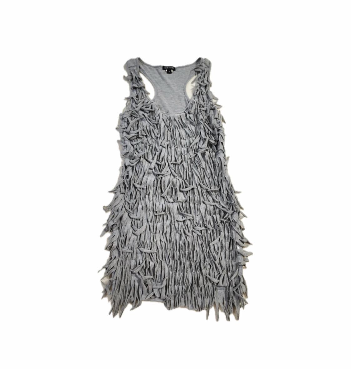 Y2k 스킨스 에피 그레이 프릴 펑크 원피스 상품이미지1