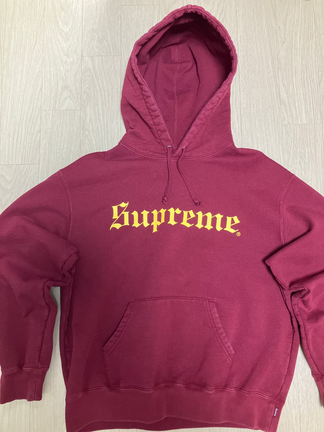 슈프림 올드 잉글리쉬 후드 스웻셔츠 상품이미지1