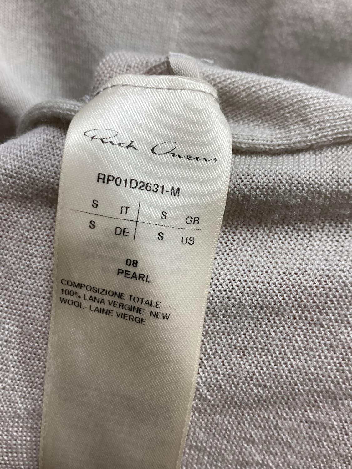 릭오웬스 리브 니트 나시 상품이미지3