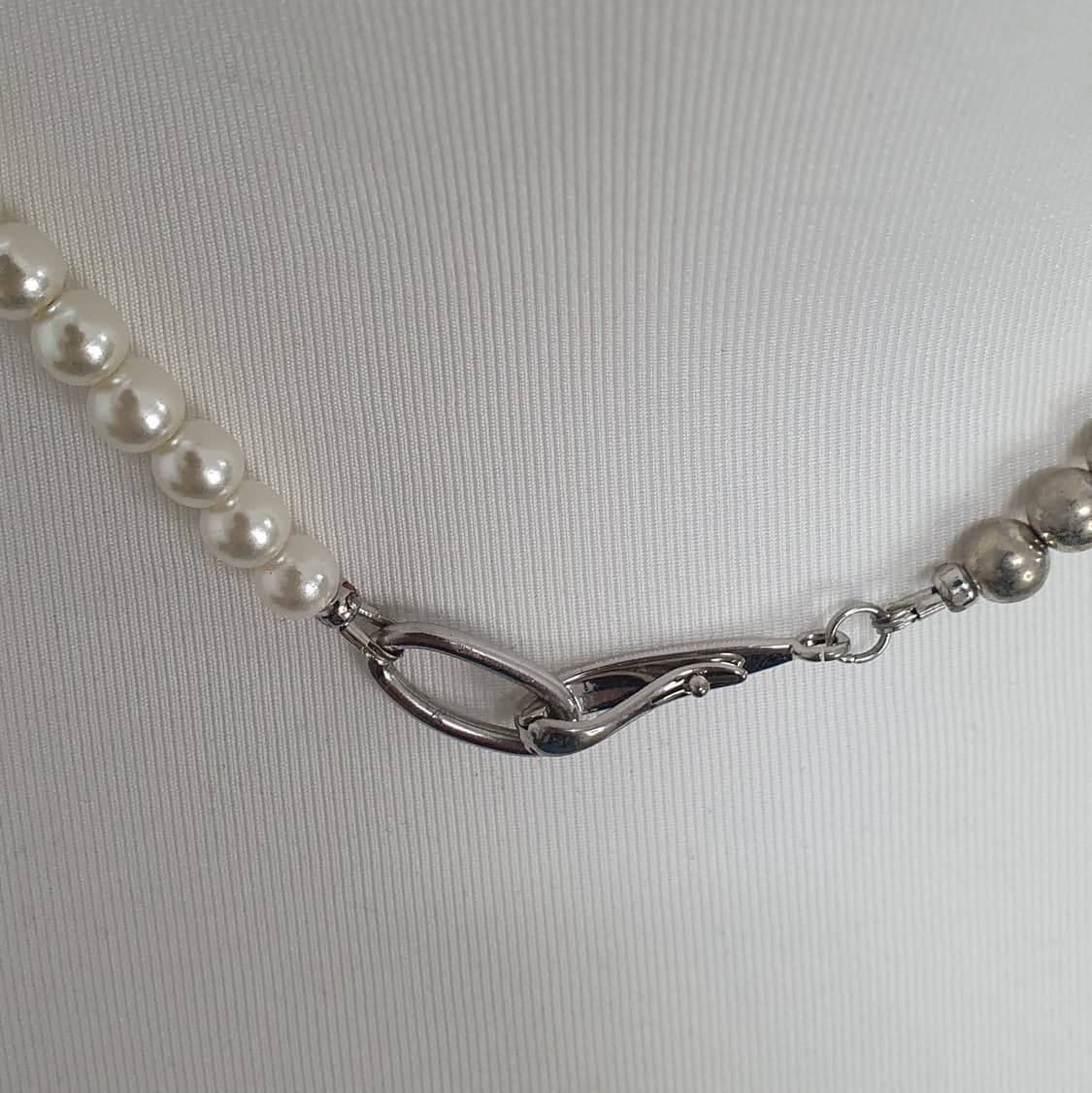 [Vintage] 2Way Asymmetric Pearl Necklace 상품이미지4