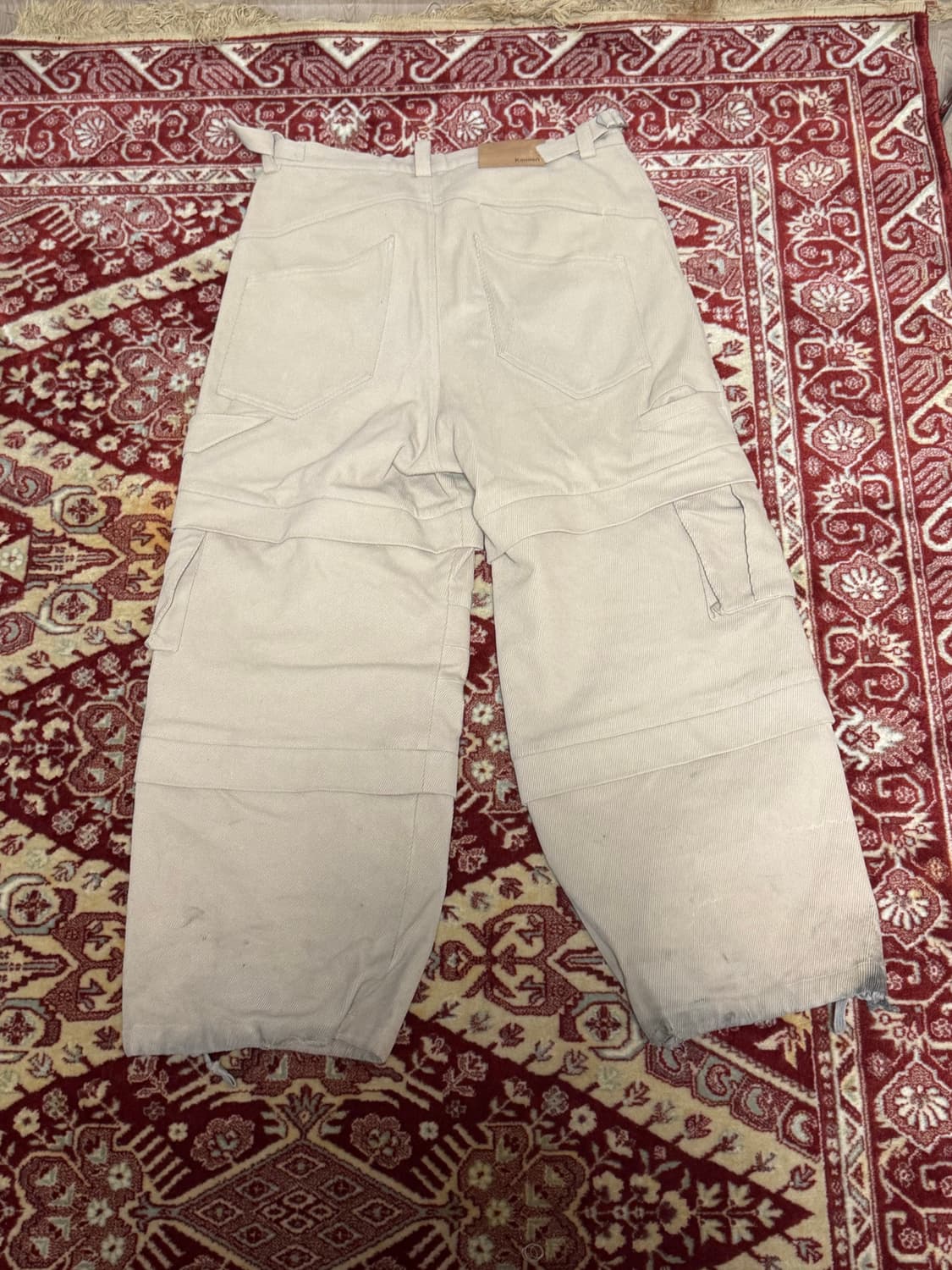 [3] 카미엔 타이탄 배기팬츠 베이지 상품이미지3