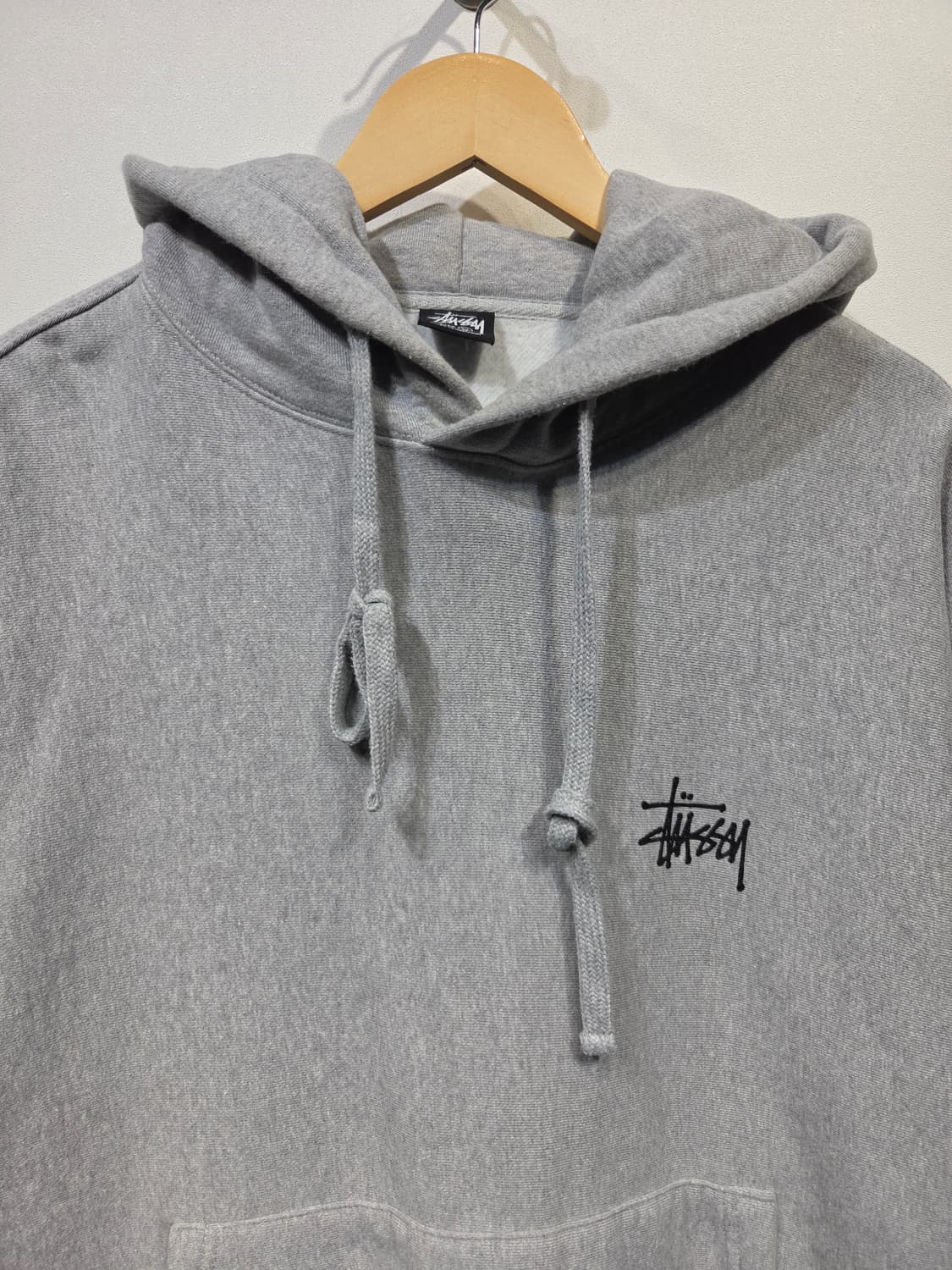 STUSSY 스투시 베이직 빅로고 후드티 상품이미지3