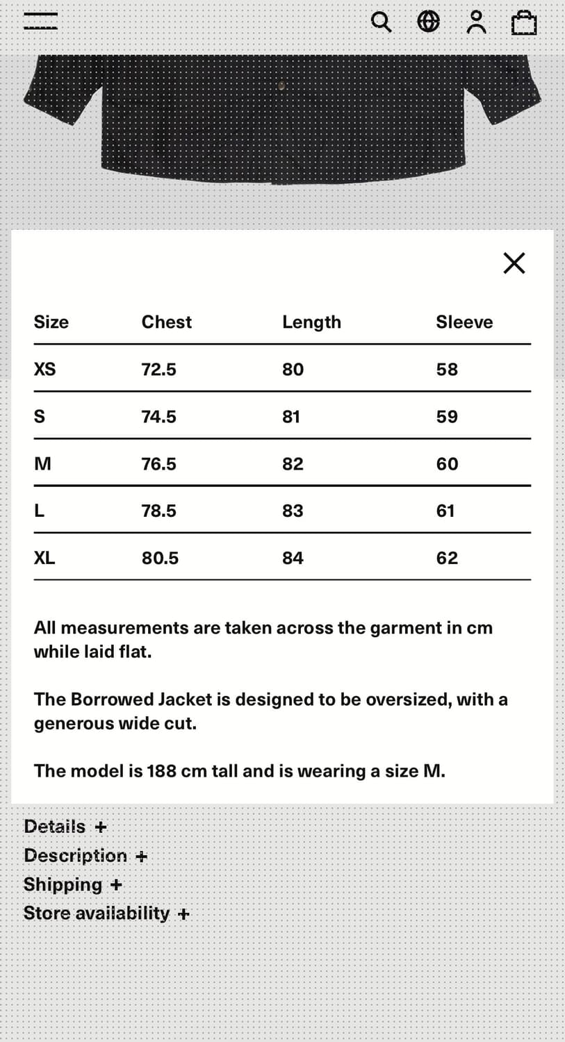 [M] 아워레가시 x 스투시 버로우드 자켓 상품이미지3