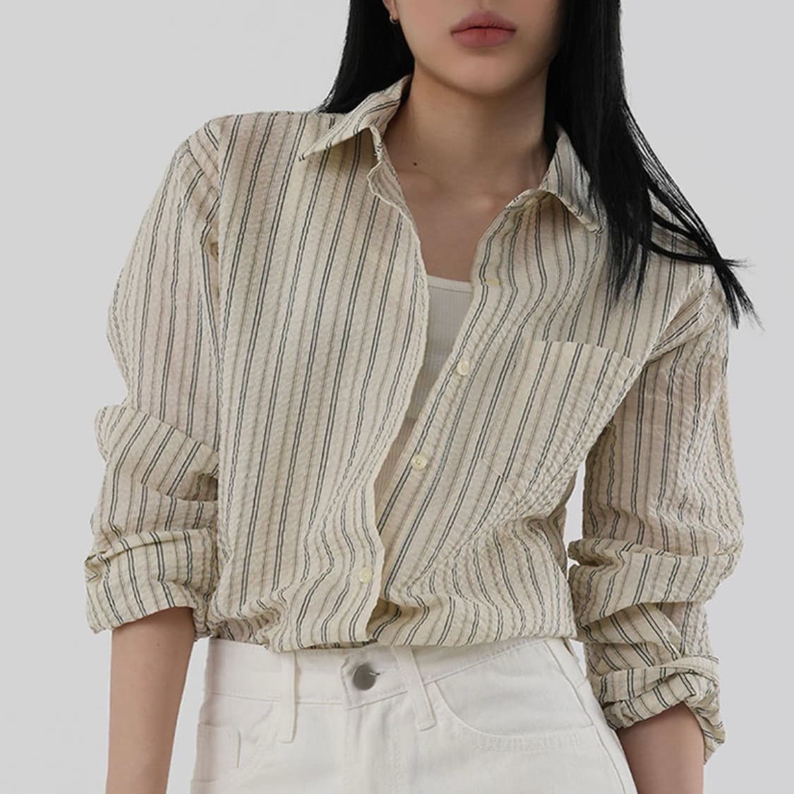 스트라이프 셔츠 상품이미지2