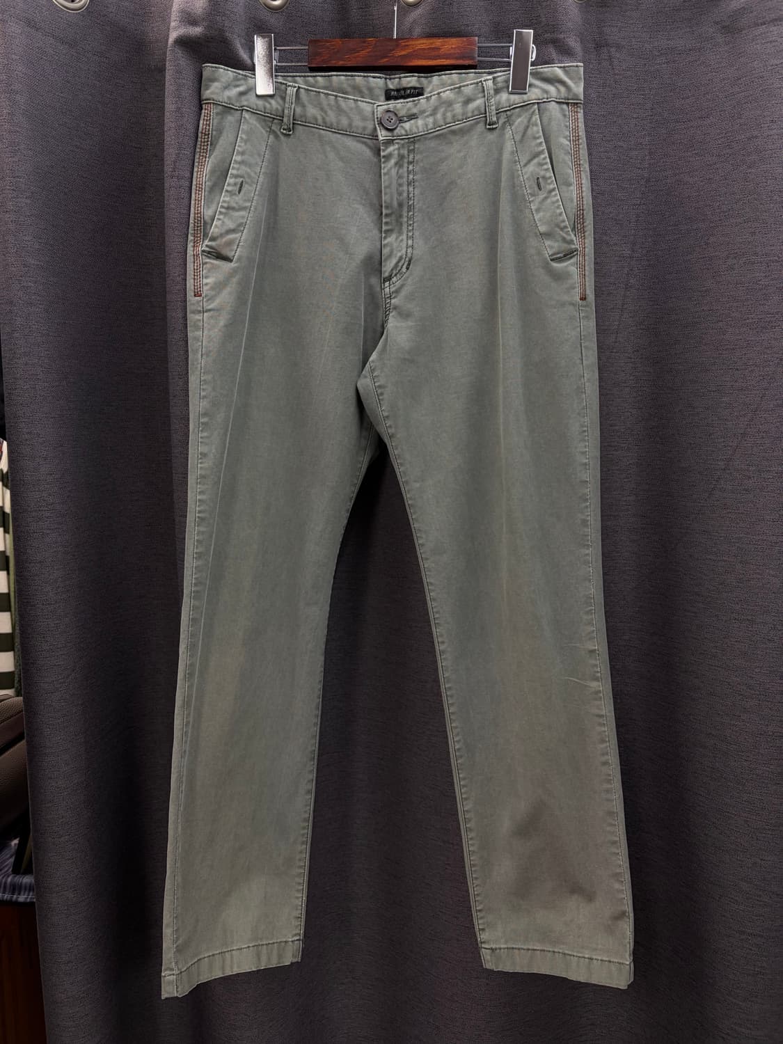 nau 나우 면 바지 빈티지워싱 워크팬츠 레귤러핏 (32) 상품이미지1