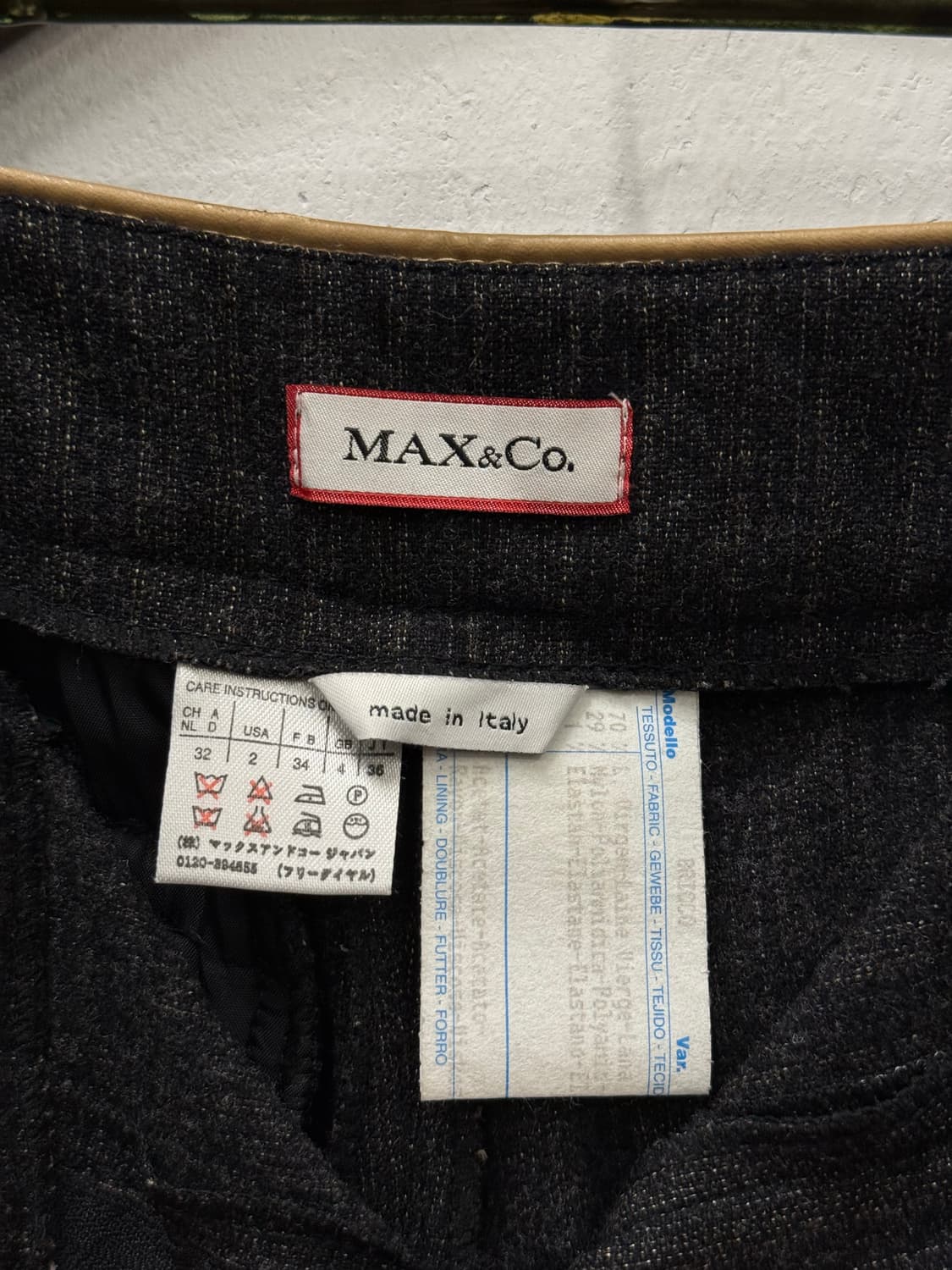 27) ITALY MAX&Co. Wool Blend Flare Pants 상품이미지7