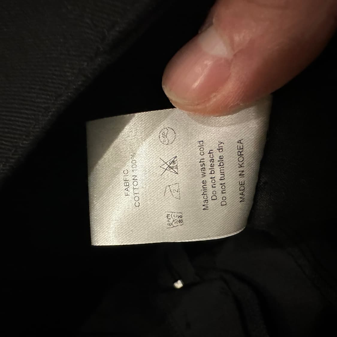 잼스톤 스터드 블랙 팬츠 상품이미지7