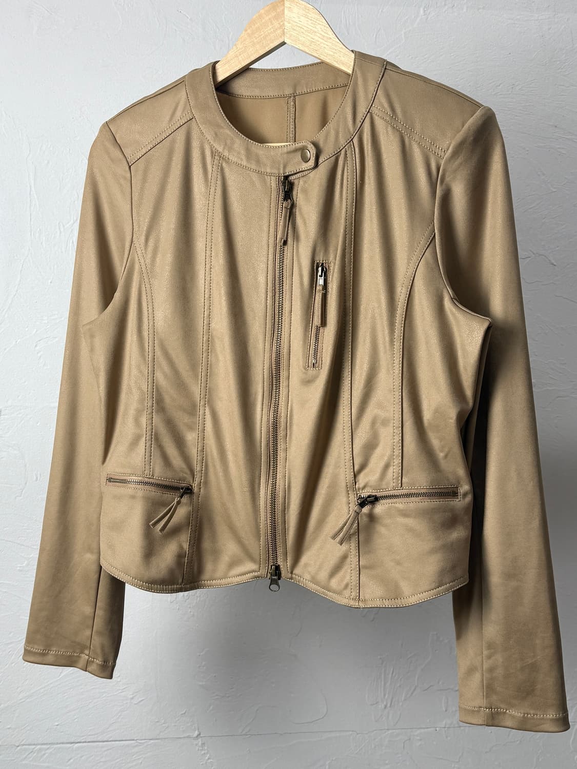 La vita felice 투웨이 집업 자켓 상품이미지2