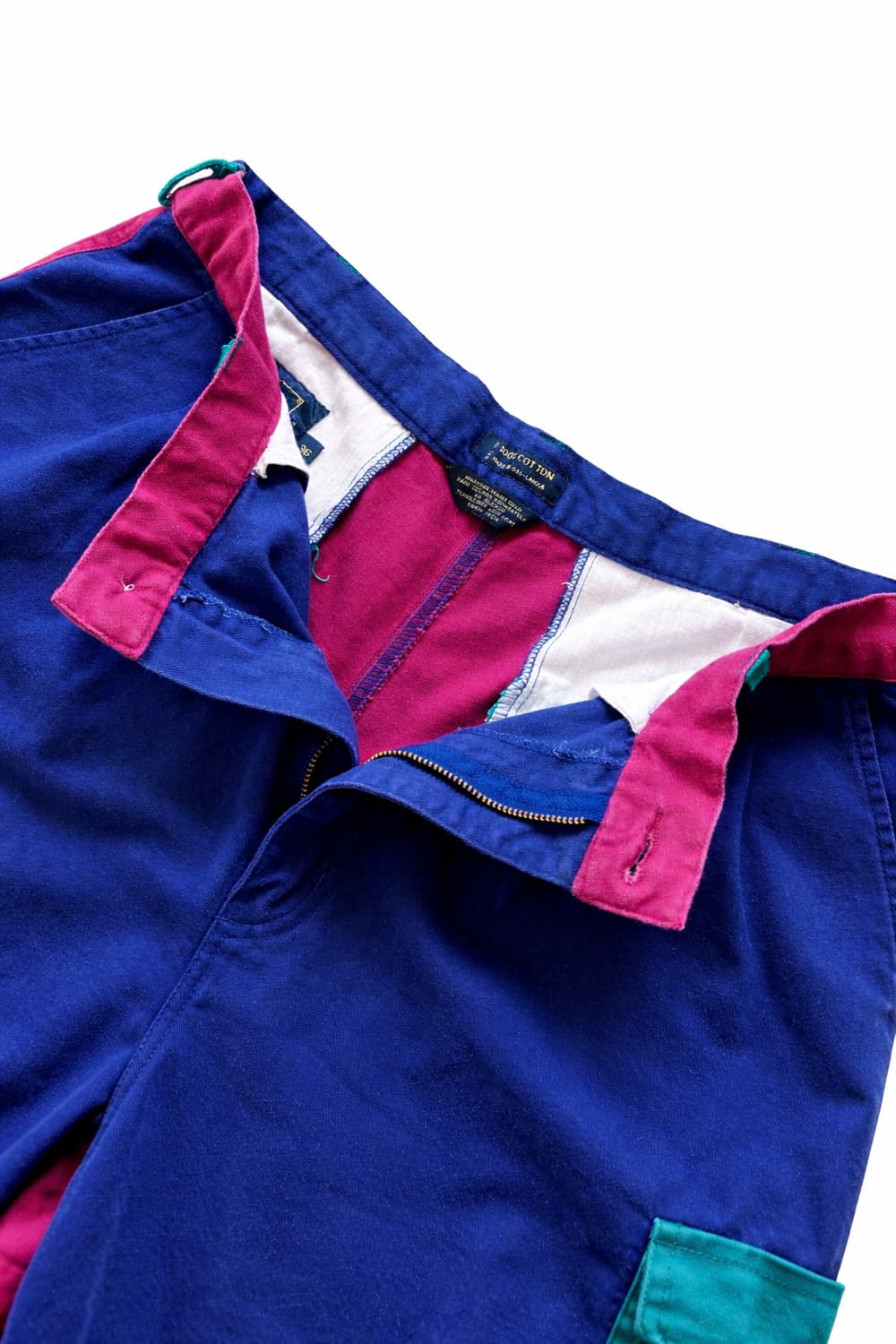 90s 챕스 랄프로렌 컬러 블럭 반바지 32~33" 상품이미지4