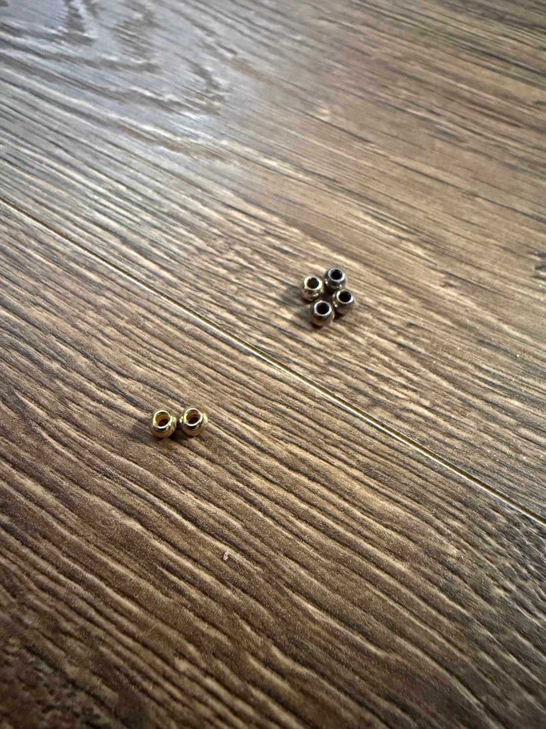 Goros 고로스 디와이용 실버&골드비즈 6발 상품이미지2