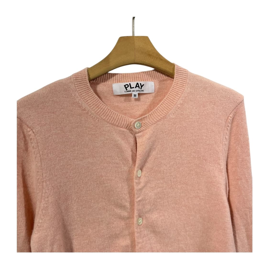 [CDG] 꼼데가르송 플레이 하트로고 울 가디건 상품이미지2