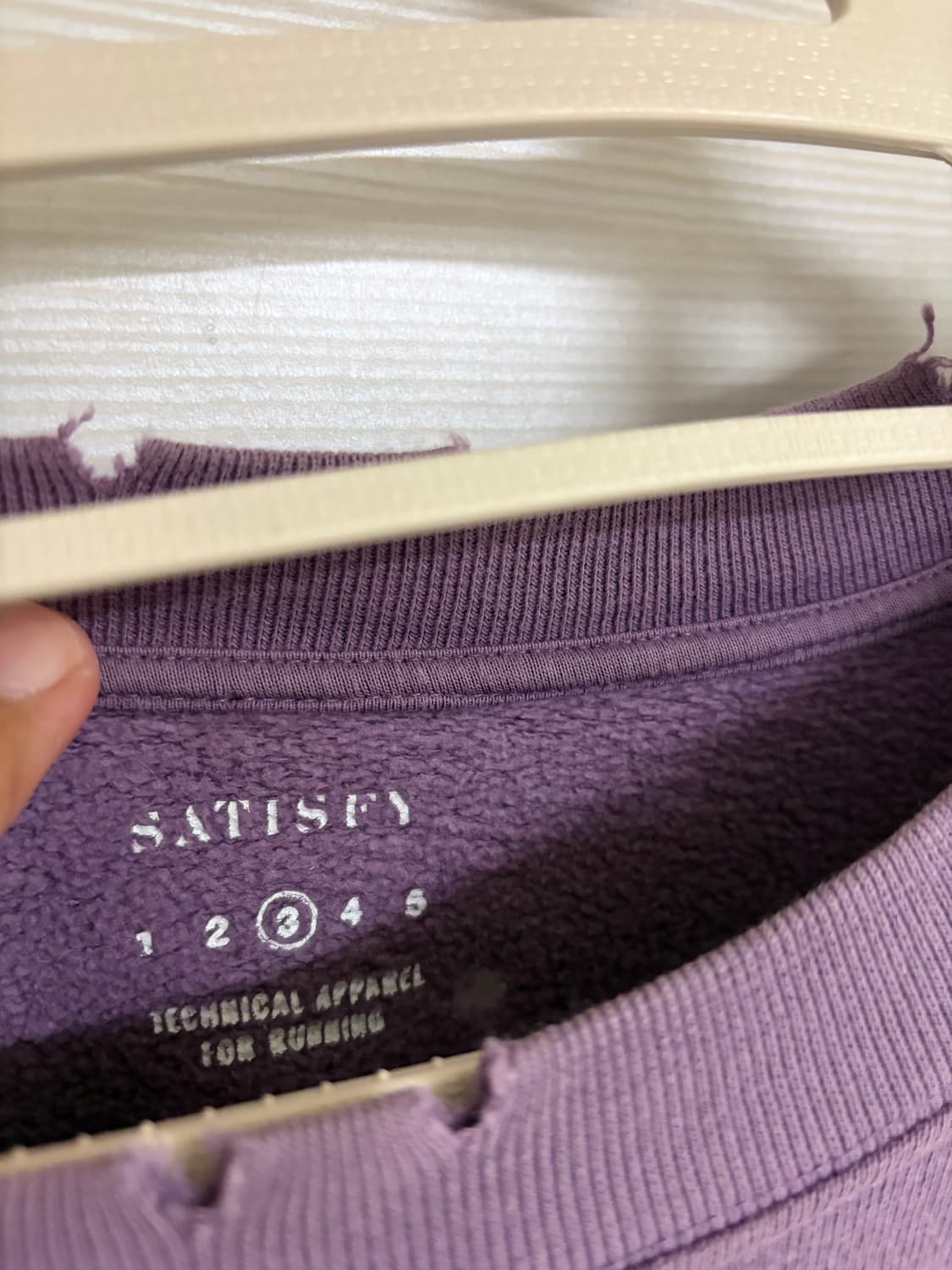 Satisfy 모스테크 맨투맨 아카이브 상품이미지5