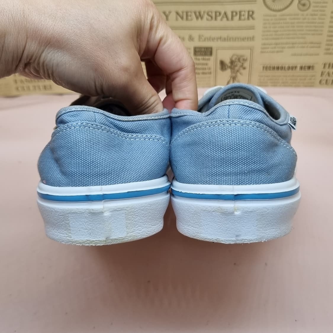 반스 스카이블루 경량 스니커즈 250 상품이미지4