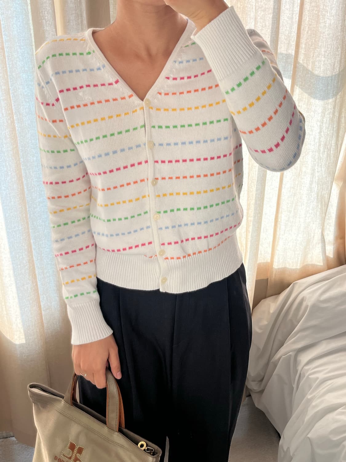 꾸레쥬 가디건 상품이미지9