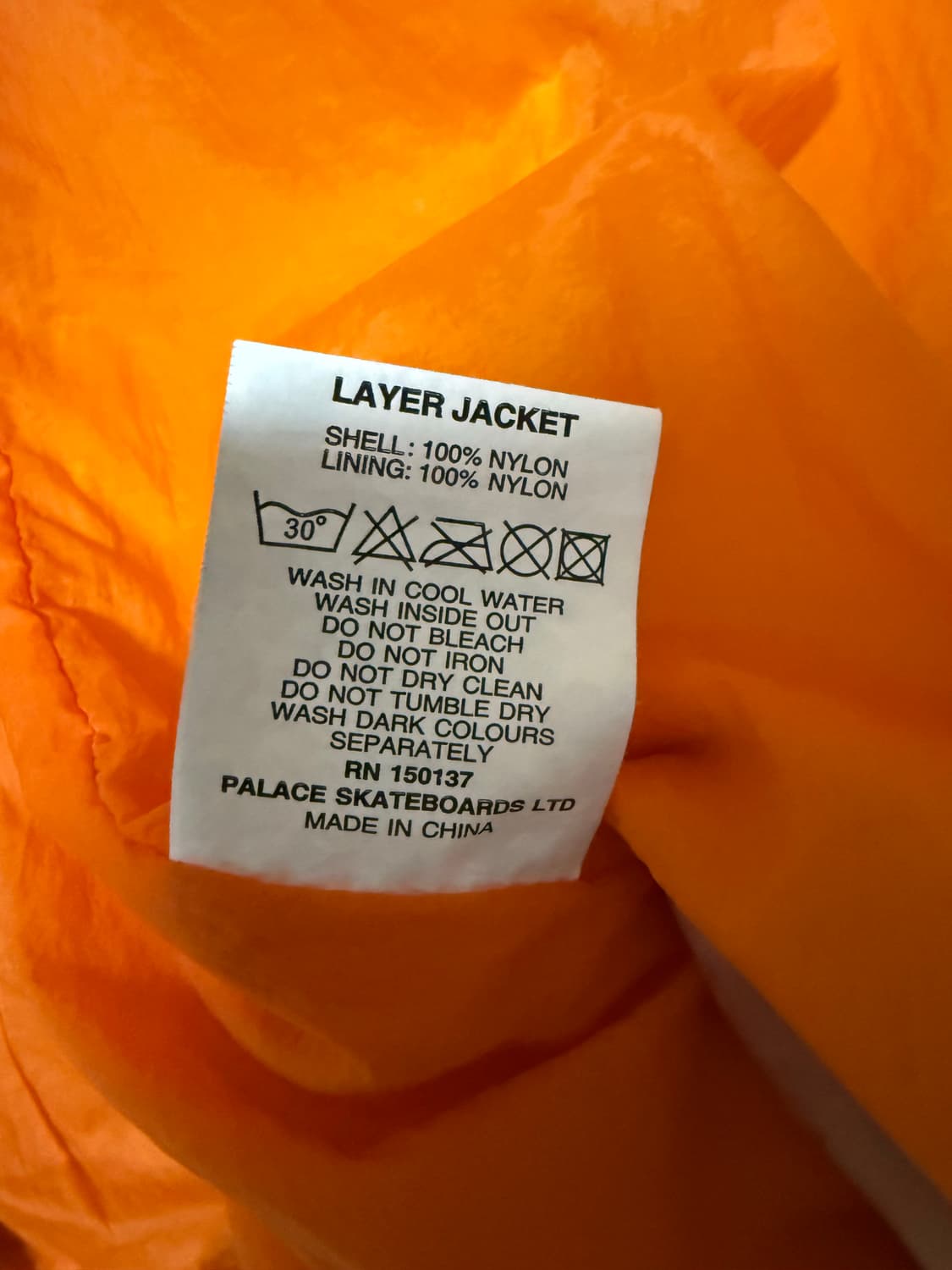 [M] 팔라스 레이어 자켓 오렌지 색상 18SS 상품이미지4