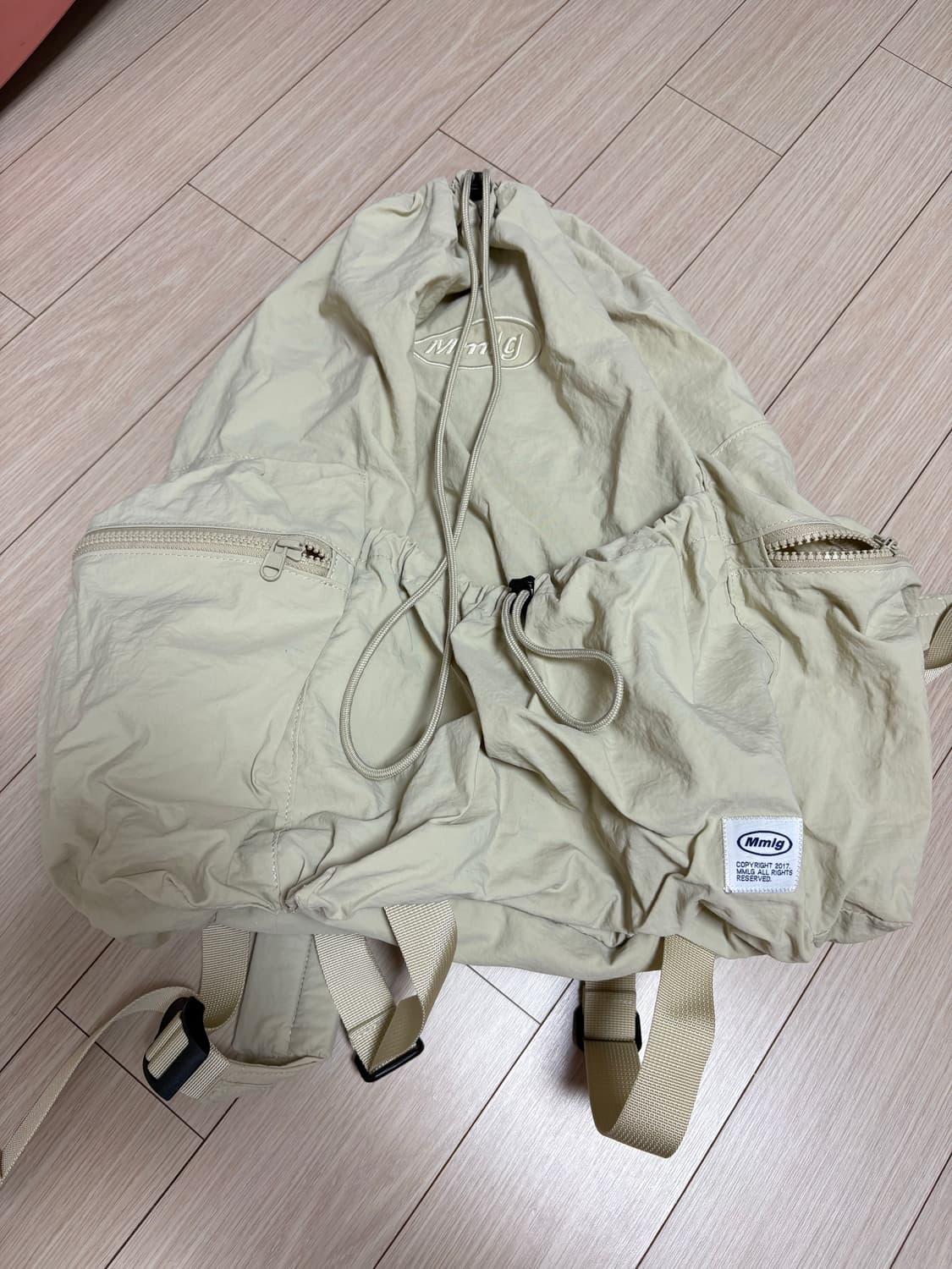 엠엠엘지 백팩 가방 베이지 MMLG RUCKSACK 상품이미지1