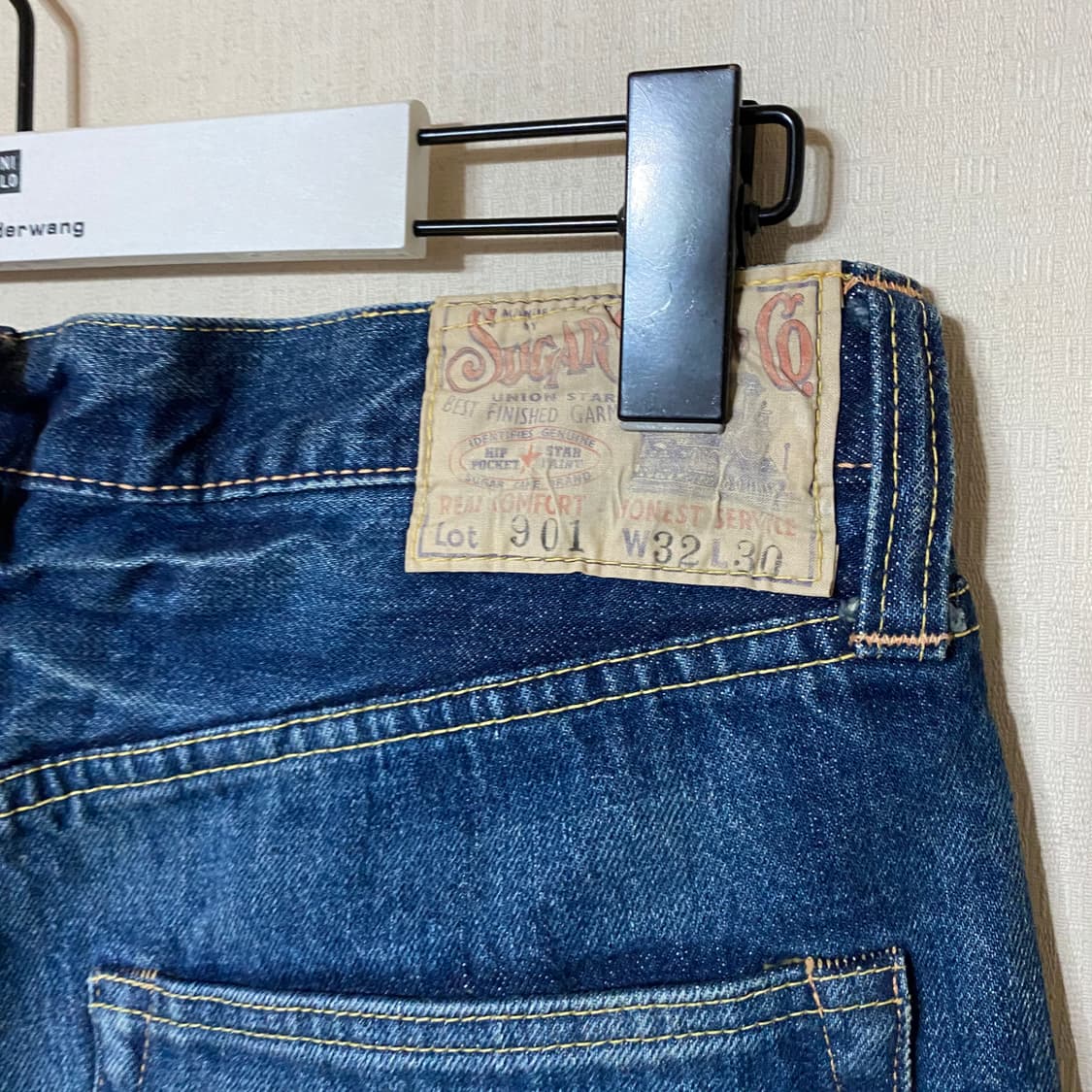 (32x30)슈가케인 Lot901 셀비지데님팬츠  상품이미지8