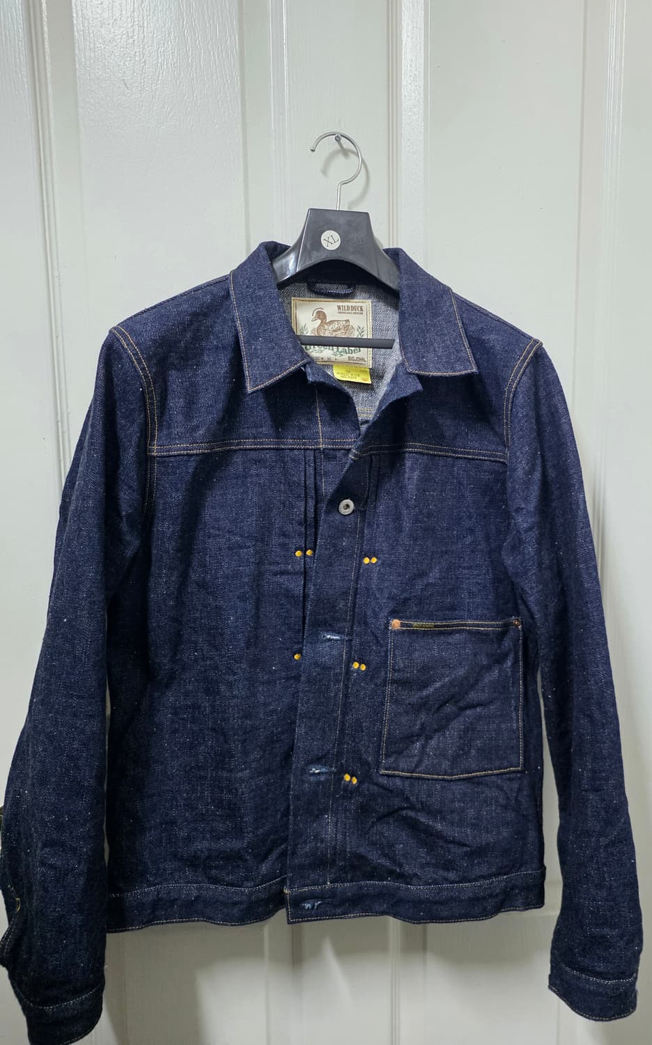 일본 브랜드 빅존 1세대 대전판 16oz 셀비지 데님자켓 상품이미지1