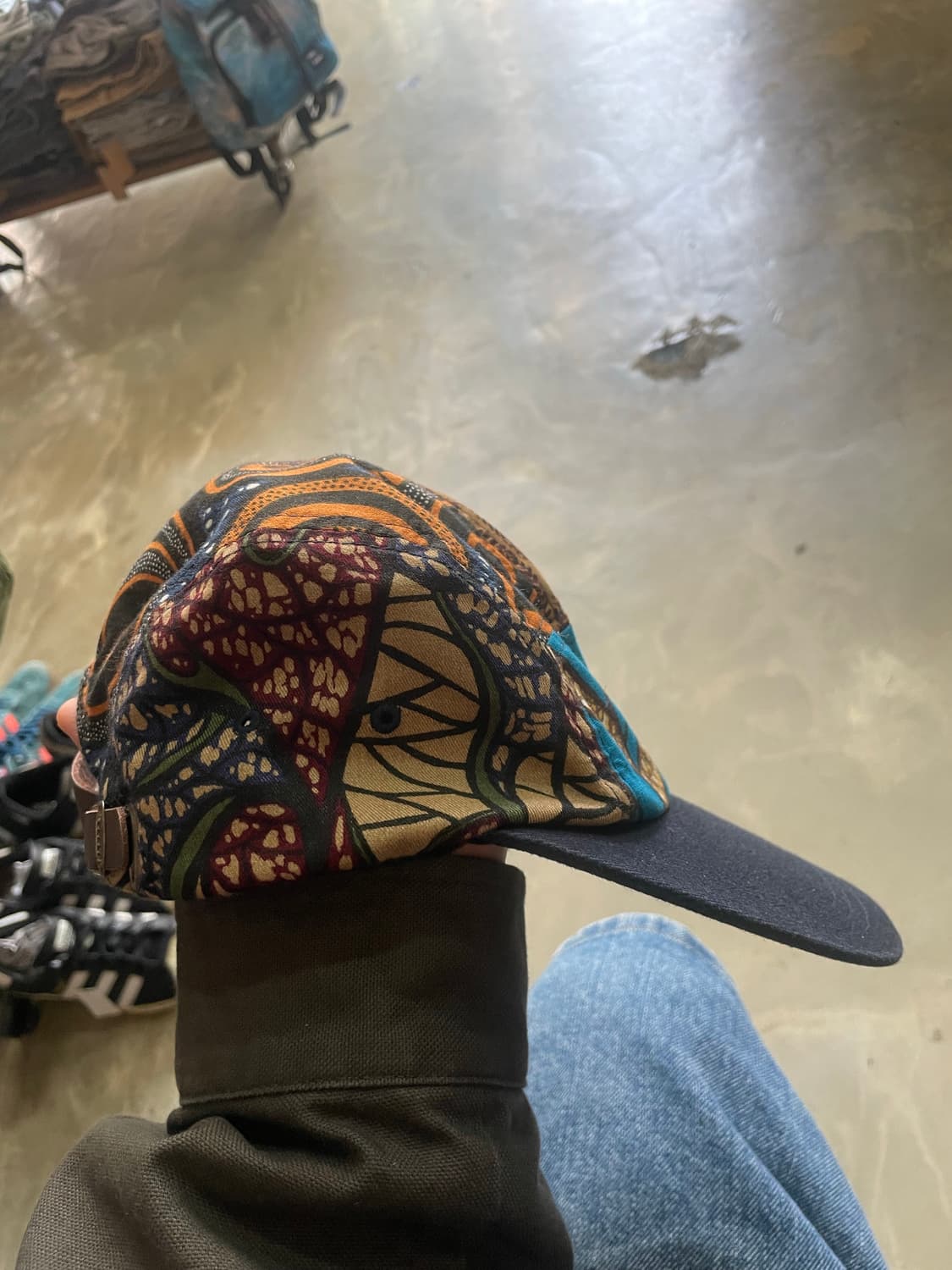 빔즈 패턴 캠프캡 상품이미지5